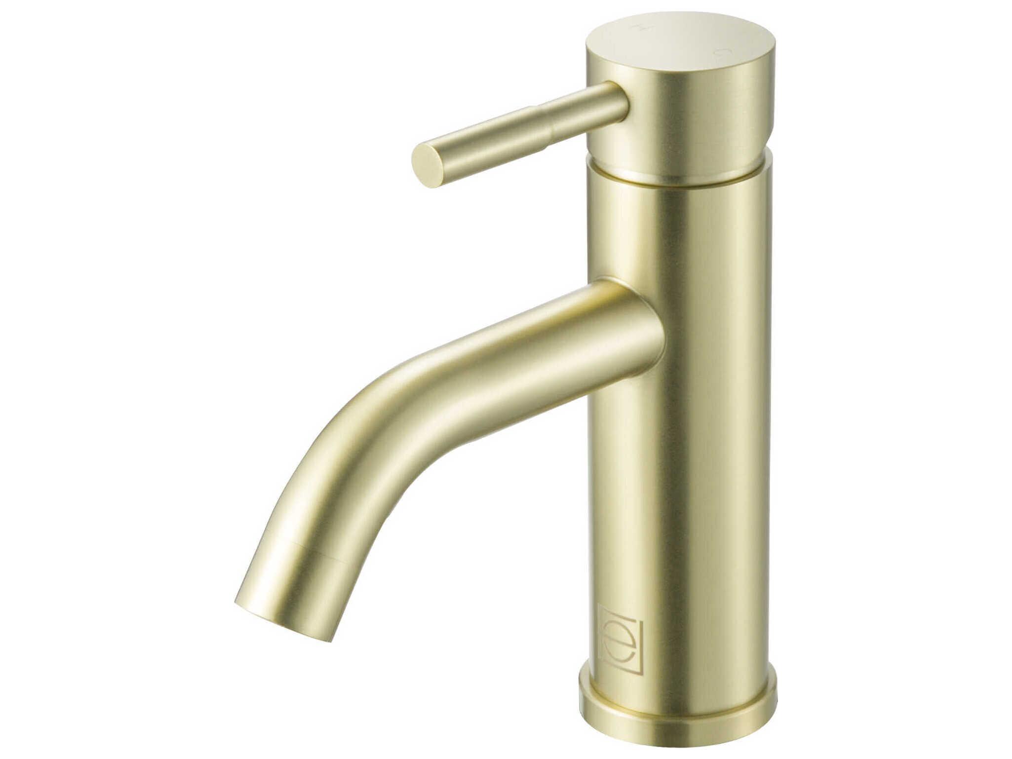 Elegant Lighting Victor Brushed Gold Bathroom Faucet