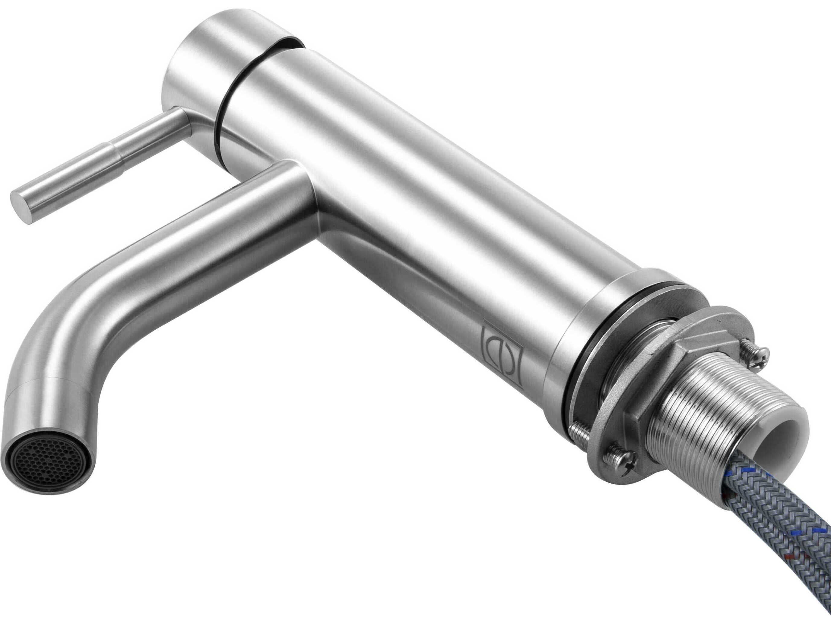 Elegant Lighting Victor Brushed Nickel Bathroom Faucet