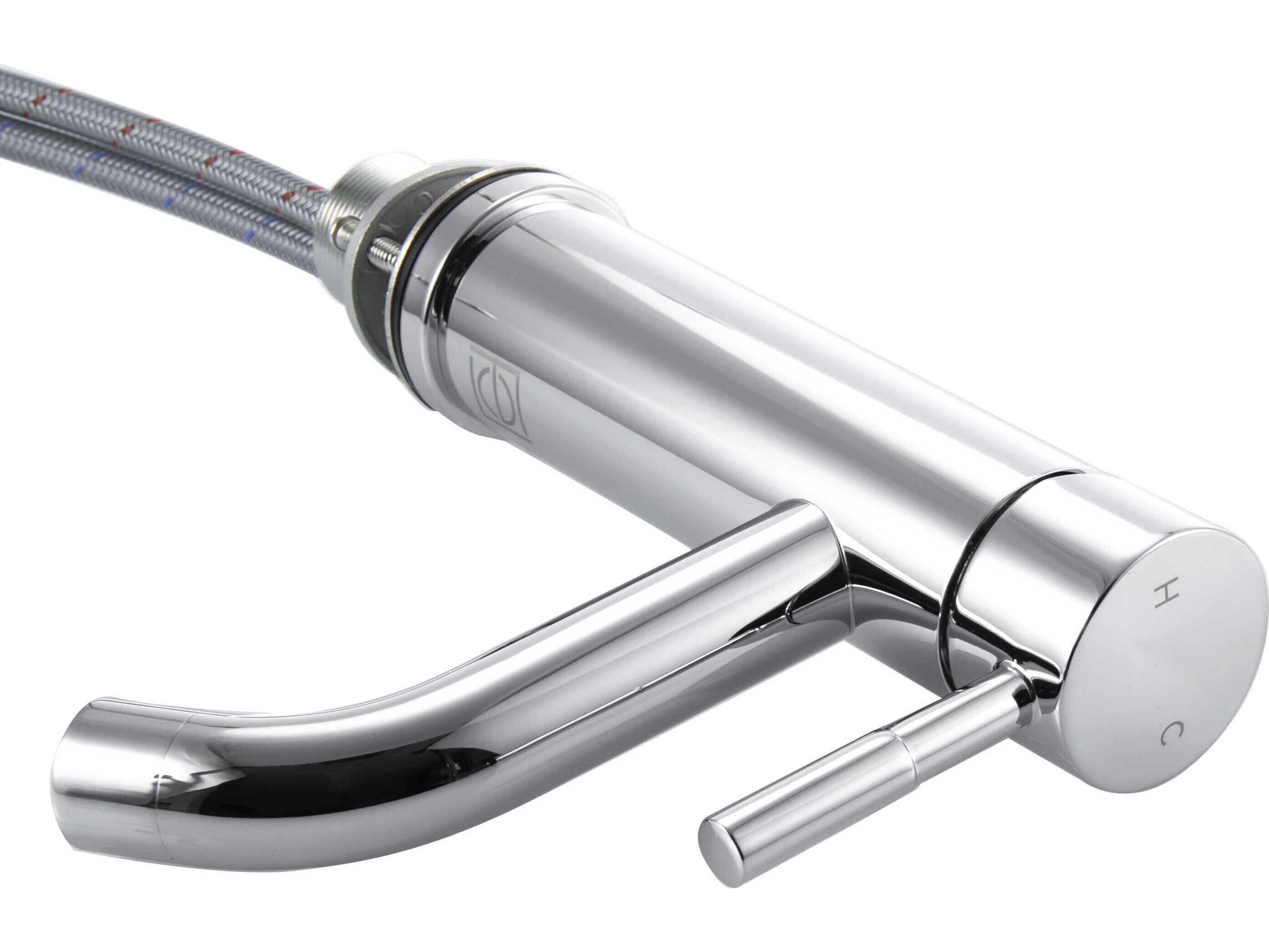 Elegant Lighting Victor Chrome Bathroom Faucet