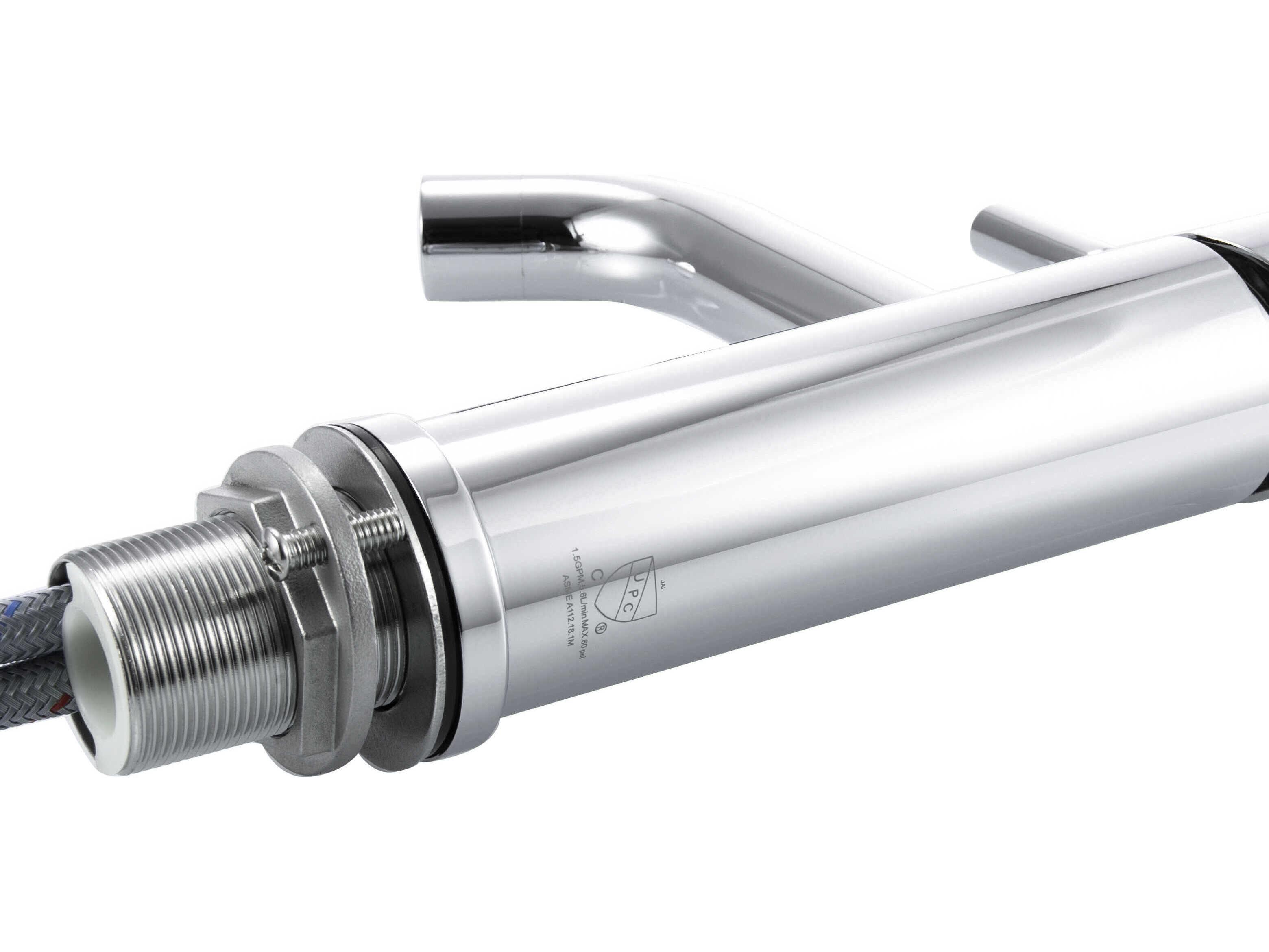 Elegant Lighting Victor Chrome Bathroom Faucet