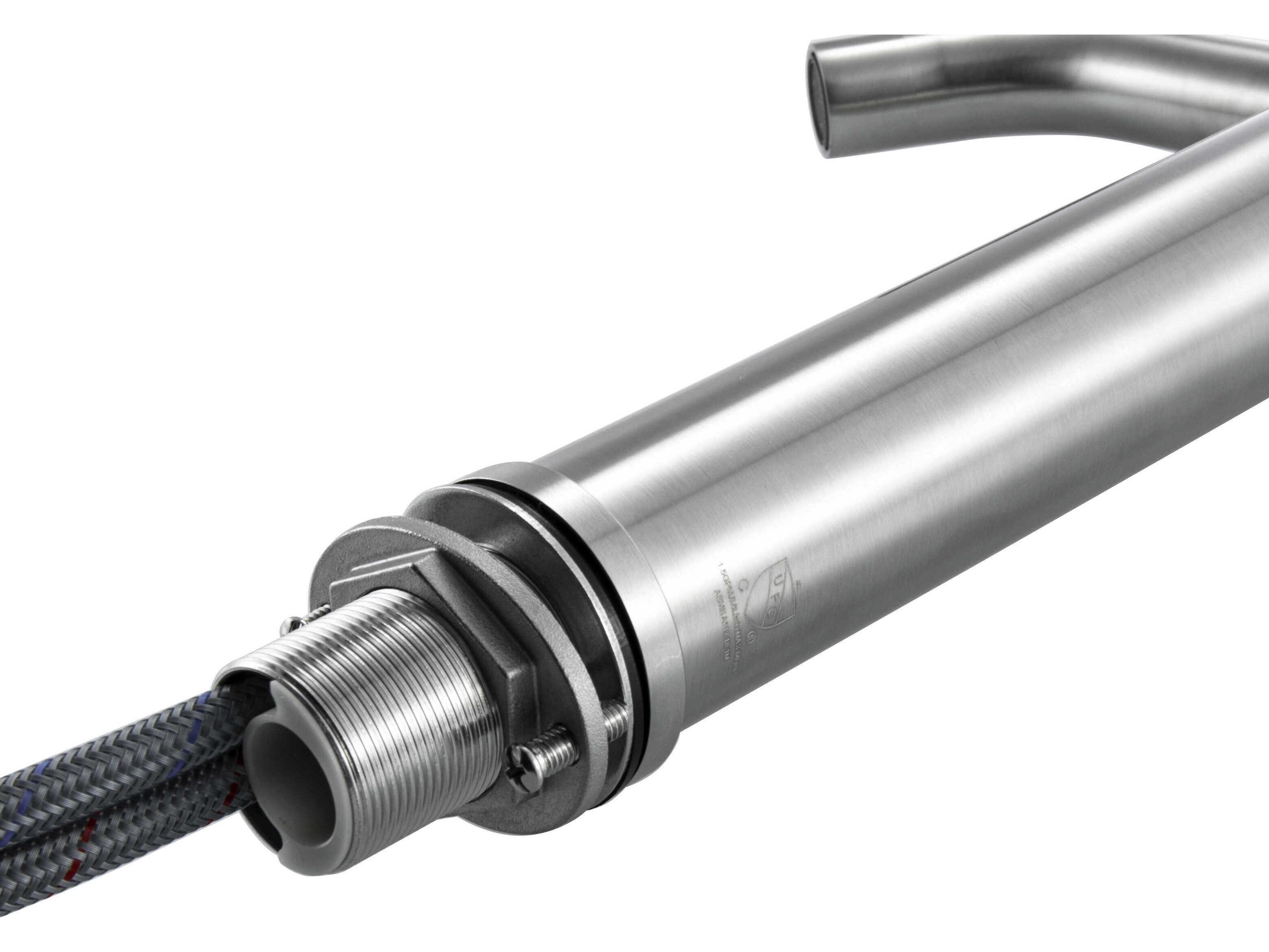 Elegant Lighting Victor Brushed Nickel Bathroom Faucet