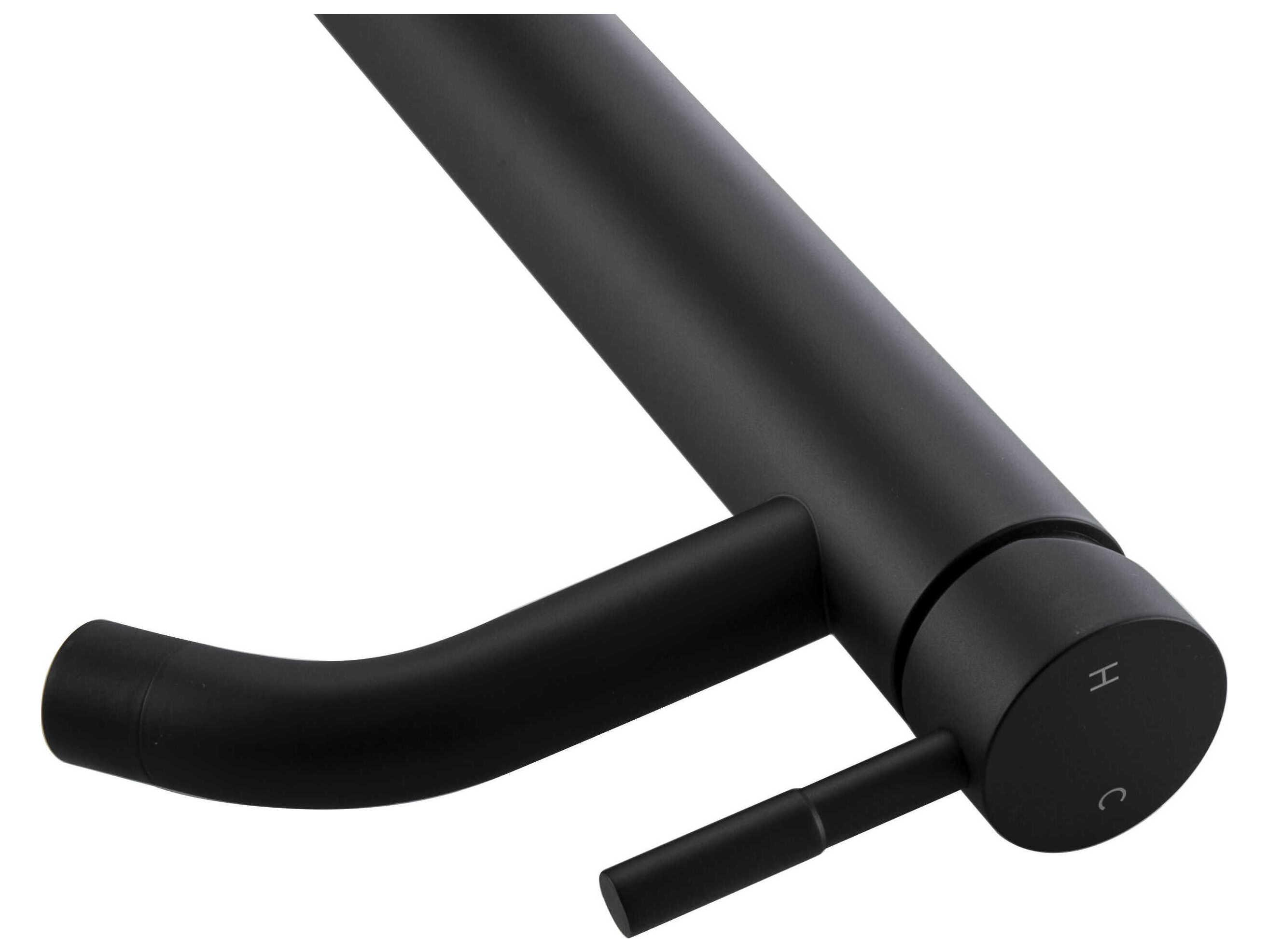 Elegant Lighting Victor Matte Black Bathroom Faucet