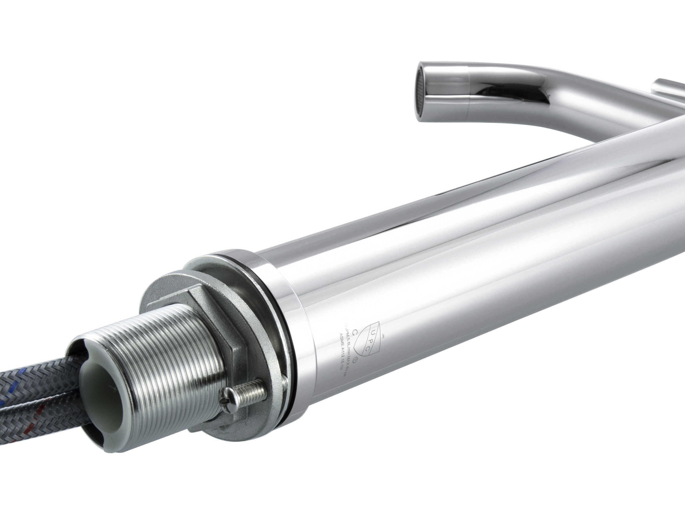 Elegant Lighting Victor Chrome Bathroom Faucet