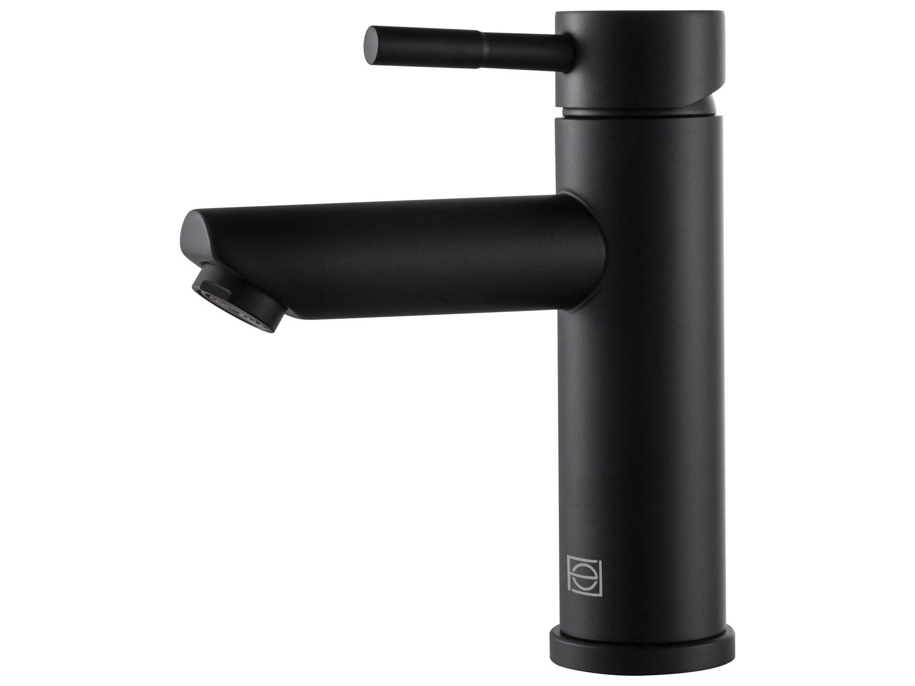 Elegant Lighting Mia Matte Black Bathroom Faucet