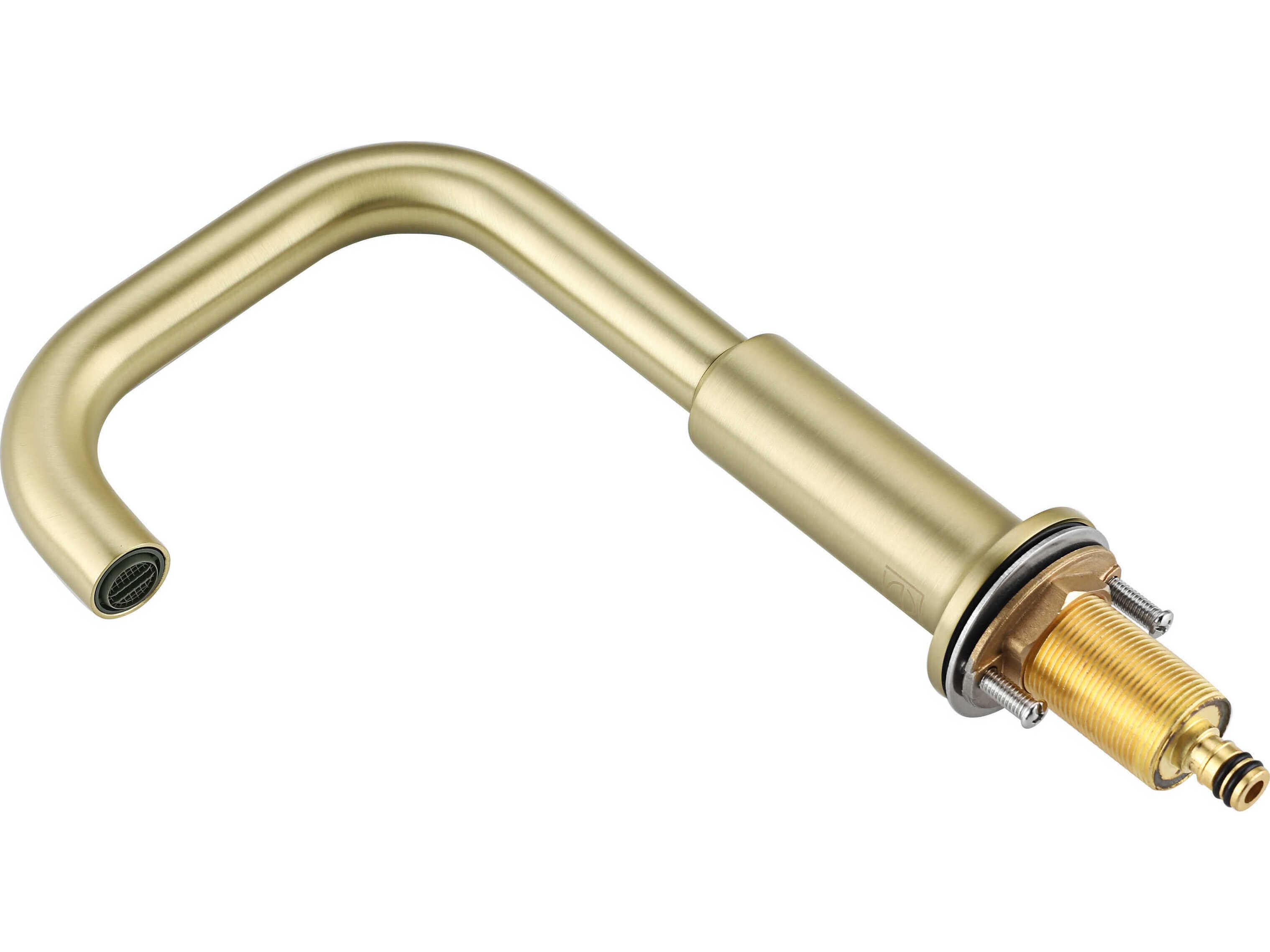 Elegant Lighting Tobias Brushed Gold Bathroom Faucet