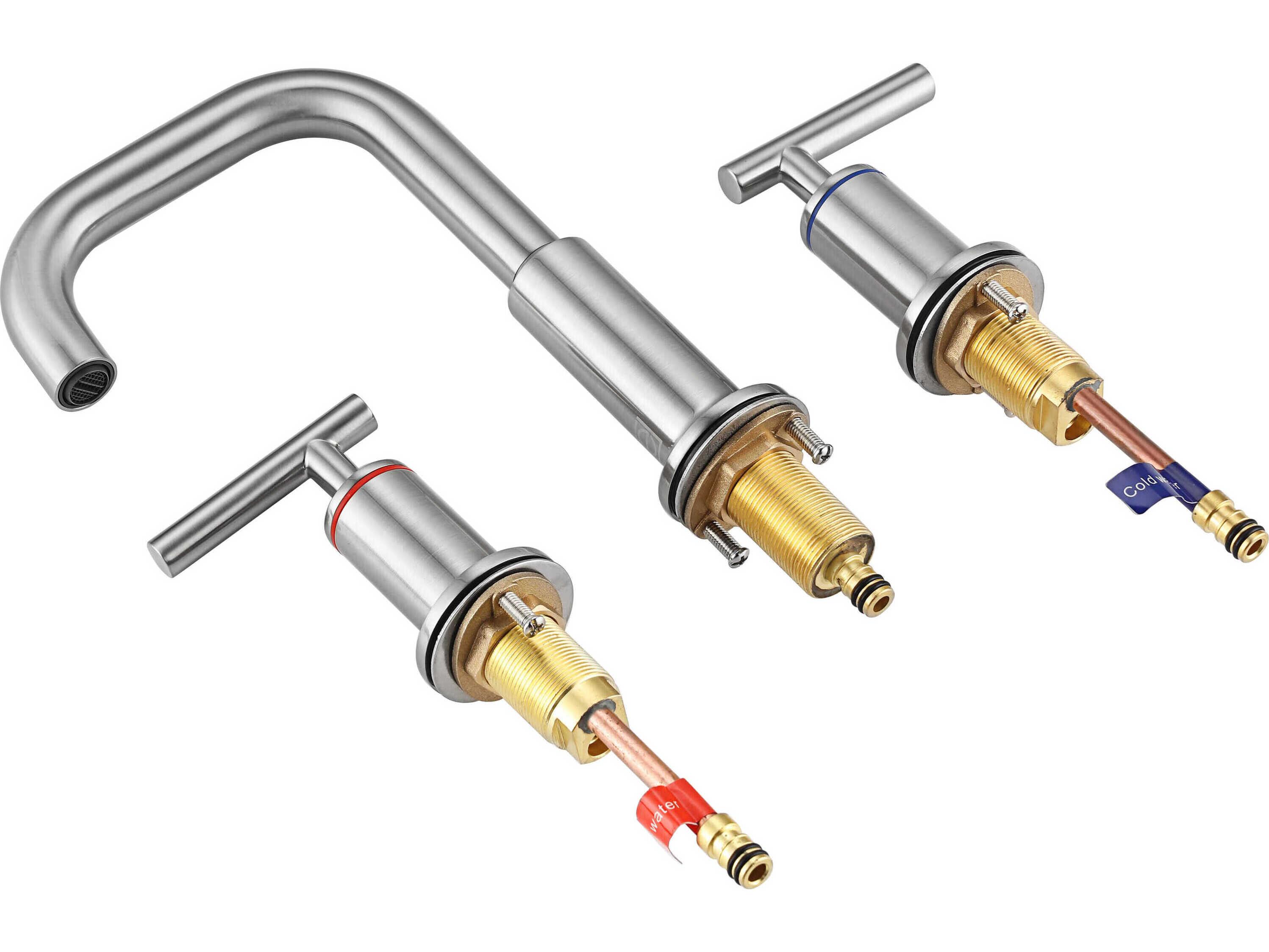 Elegant Lighting Tobias Brushed Nickel Bathroom Faucet