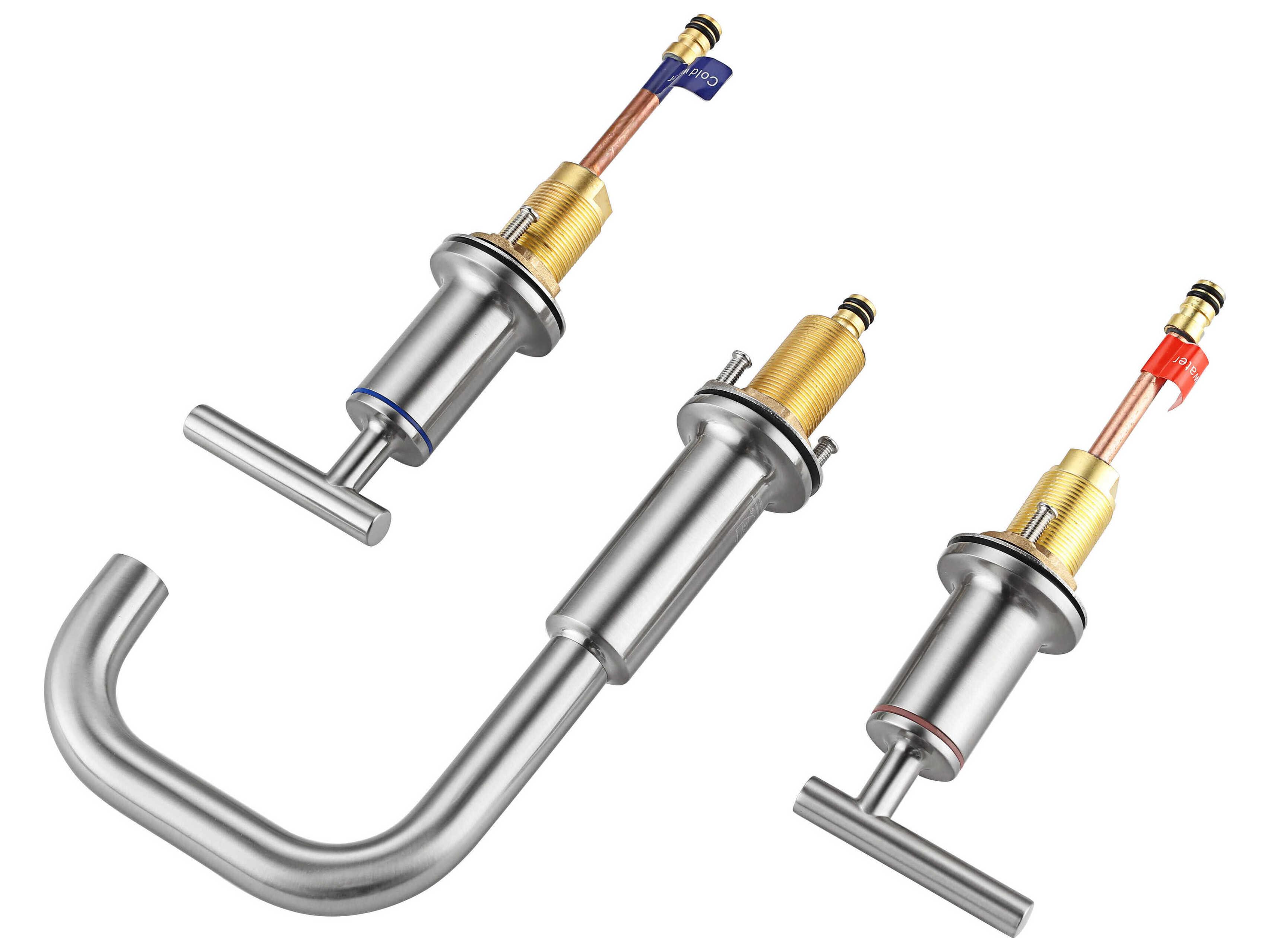 Elegant Lighting Tobias Brushed Nickel Bathroom Faucet