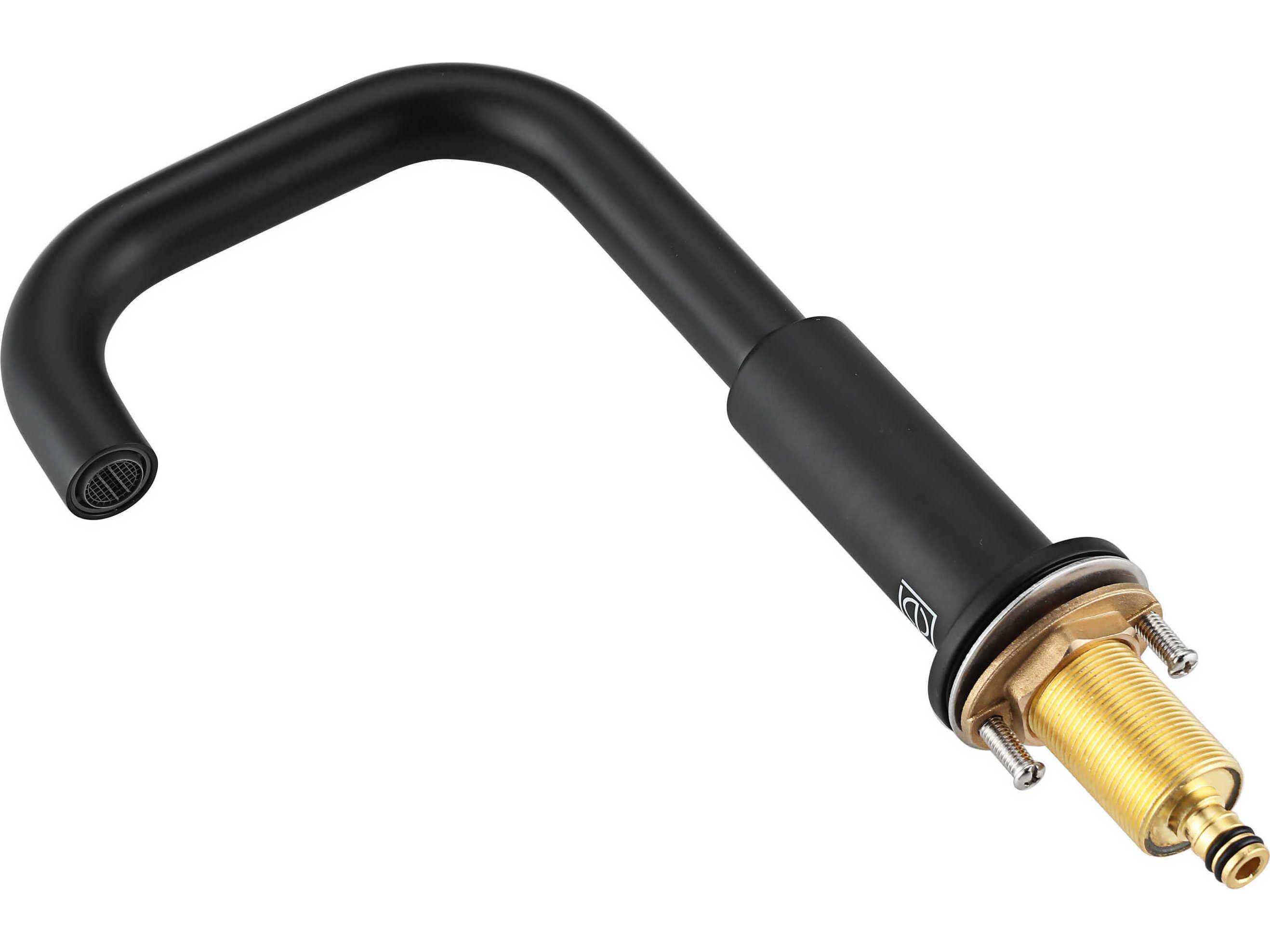 Elegant Lighting Tobias Matte Black Bathroom Faucet