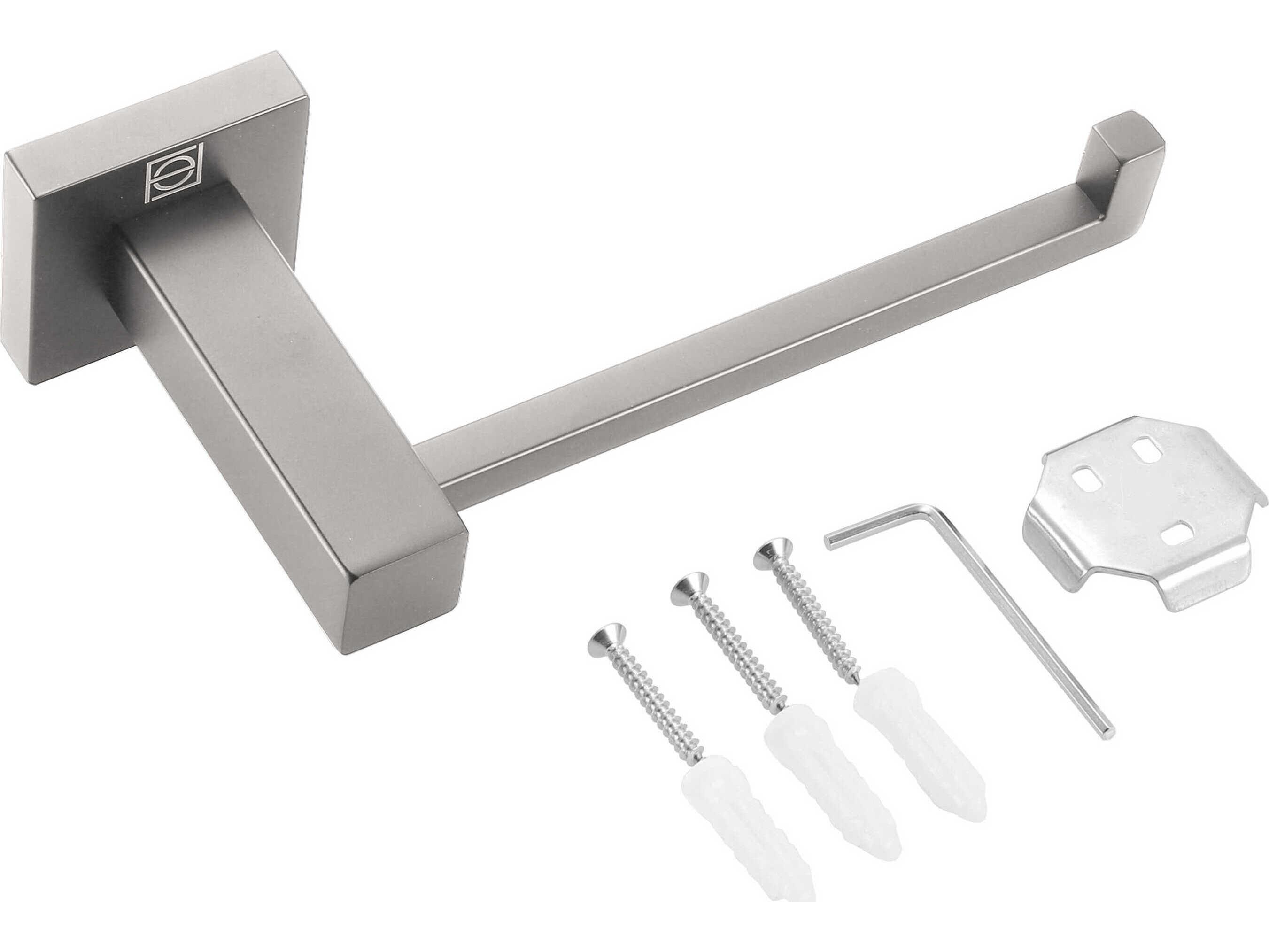 Elegant Lighting Isla Brushed Nickel 2-Piece Bathroom Hardware Set