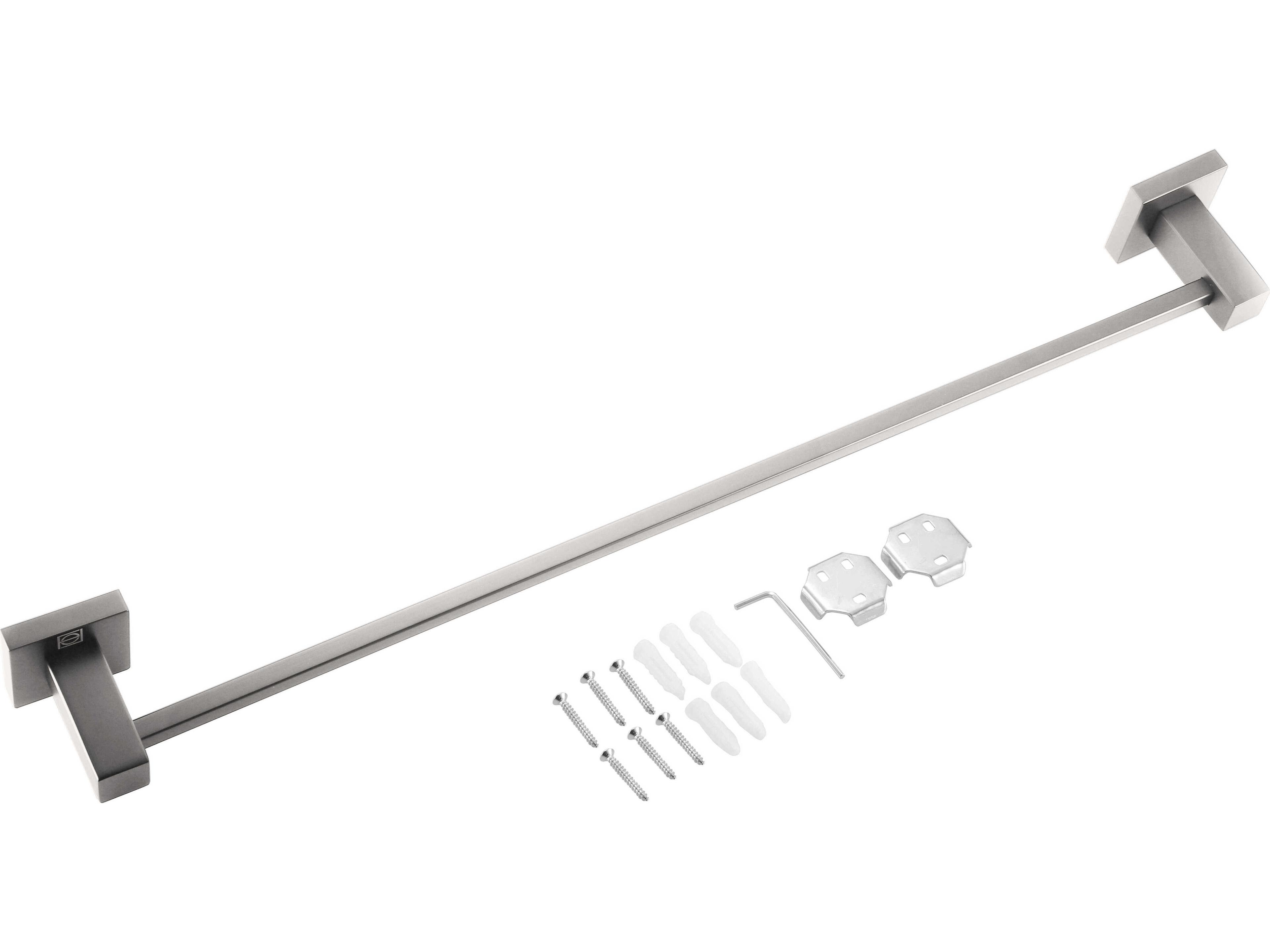 Elegant Lighting Isla Brushed Nickel 3-Piece Bathroom Hardware Set