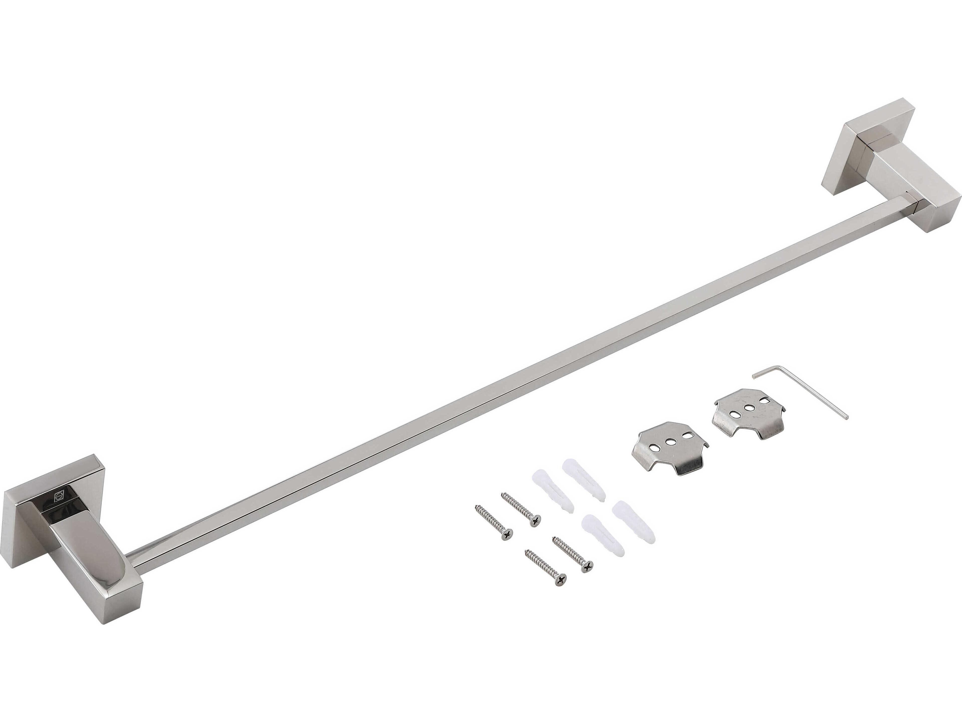 Elegant Lighting Isla Chrome 3-Piece Bathroom Hardware Set