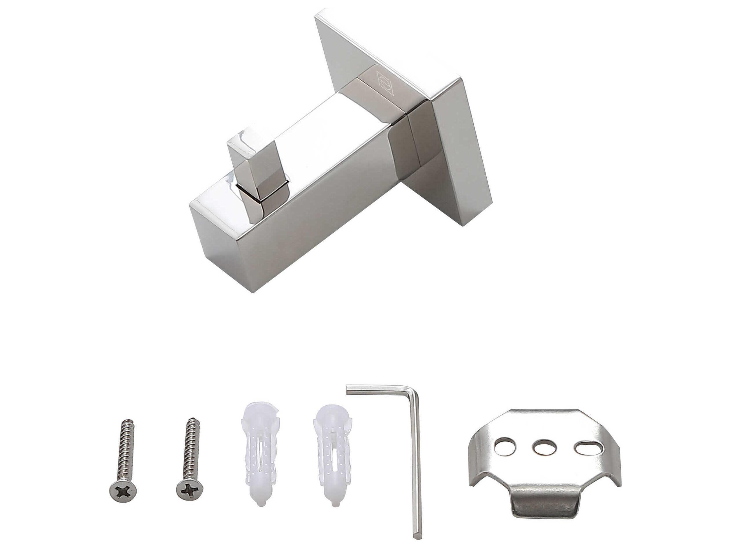 Elegant Lighting Isla Chrome 3-Piece Bathroom Hardware Set