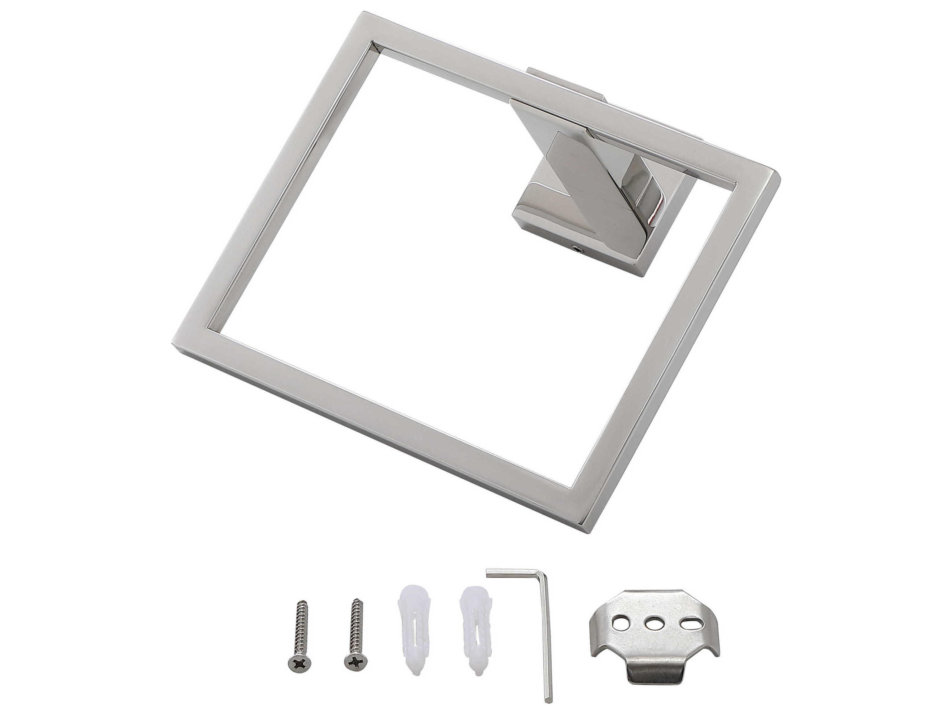Elegant Lighting Isla Chrome 3-Piece Bathroom Hardware Set