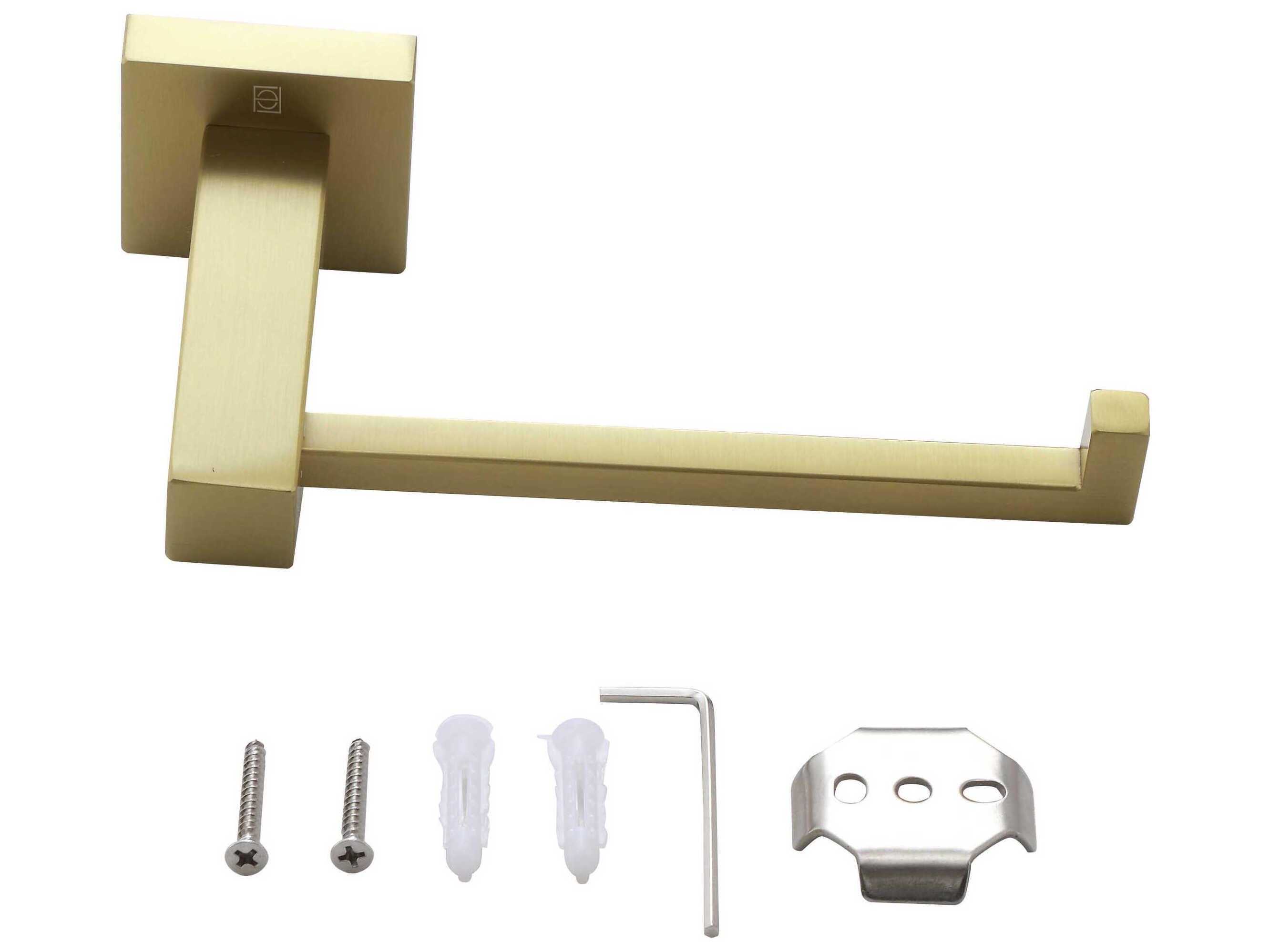 Elegant Lighting Isla Brushed Gold 4-Piece Bathroom Hardware Set