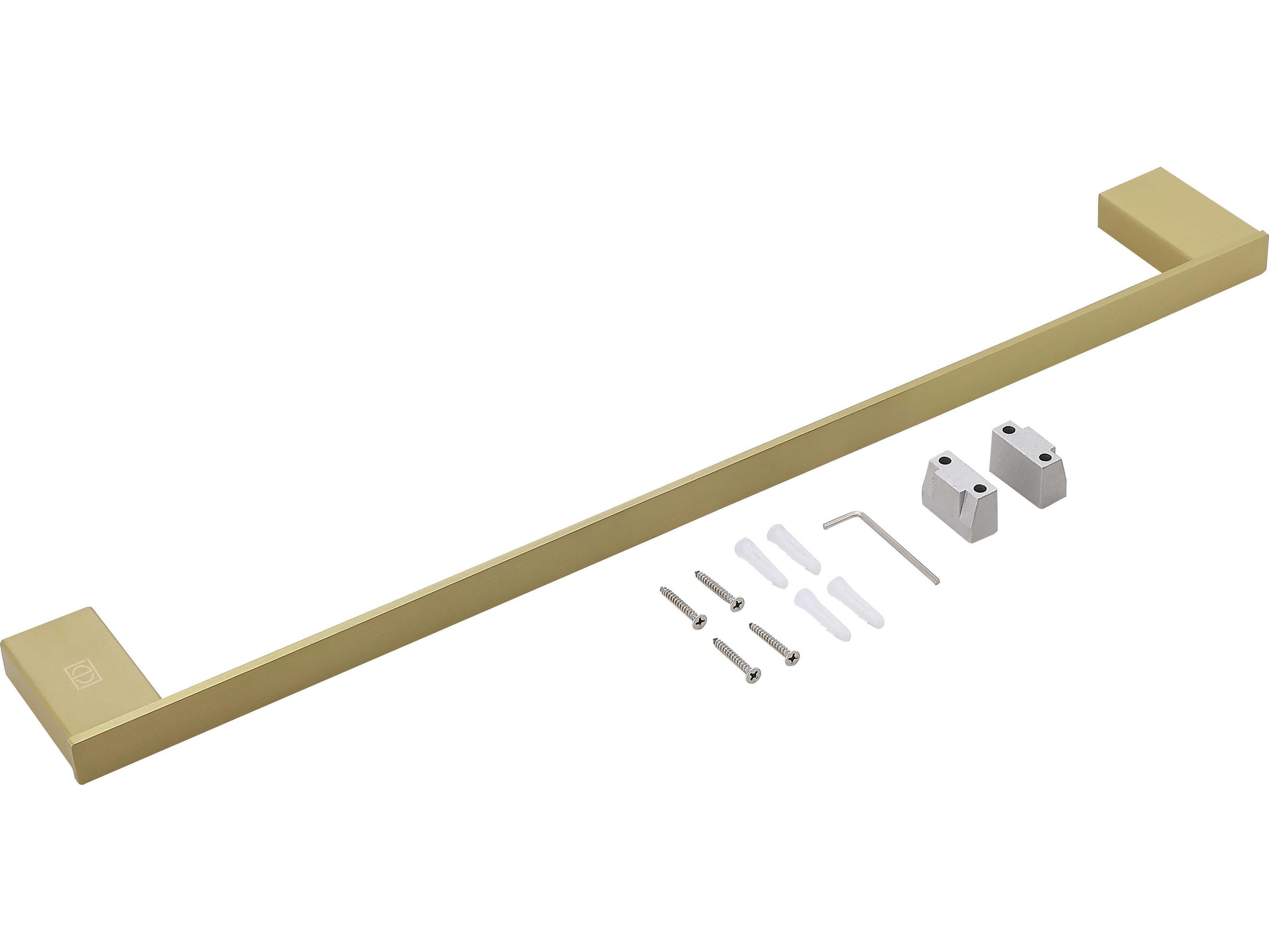 Elegant Lighting Sofia Brushed Gold 4-Piece Bathroom Hardware Set