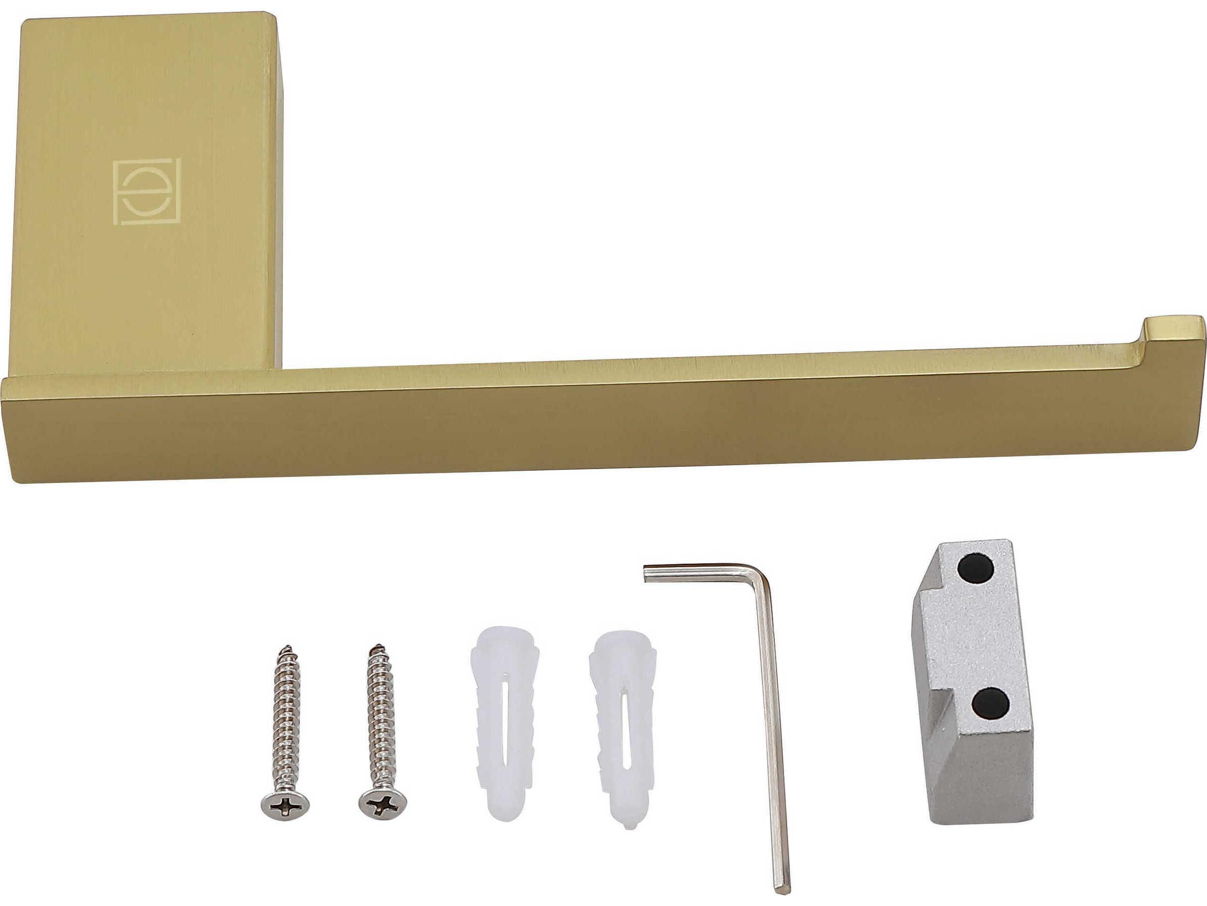 Elegant Lighting Sofia Brushed Gold 4-Piece Bathroom Hardware Set