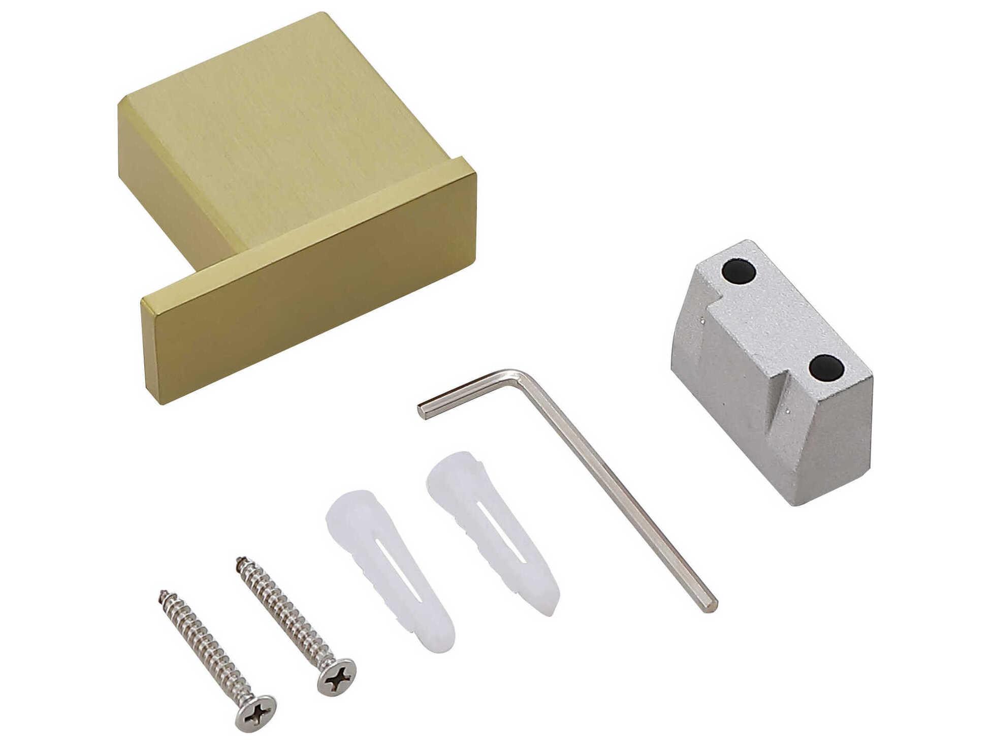 Elegant Lighting Sofia Brushed Gold 4-Piece Bathroom Hardware Set