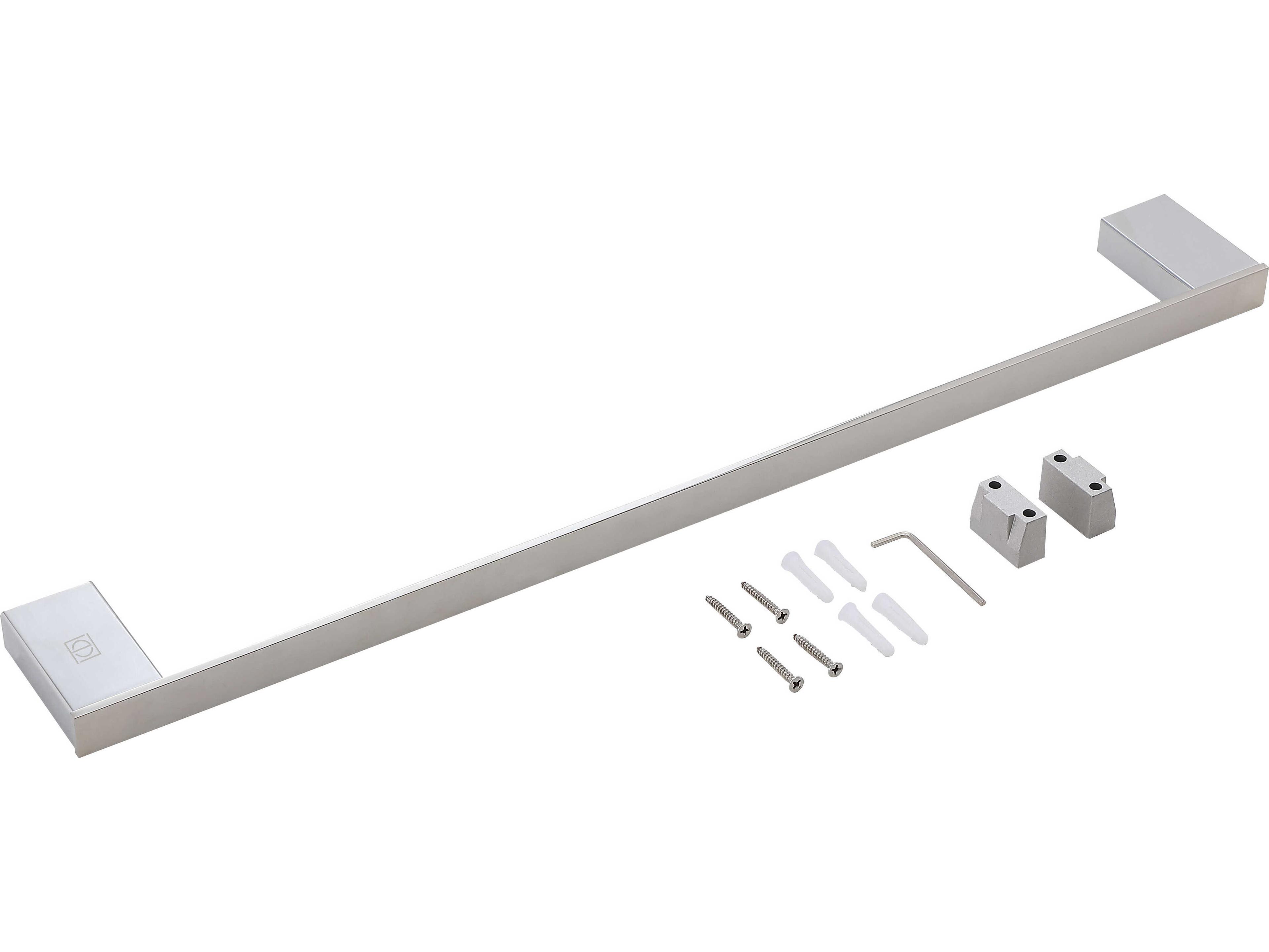 Elegant Lighting Sofia Chrome 4-Piece Bathroom Hardware Set