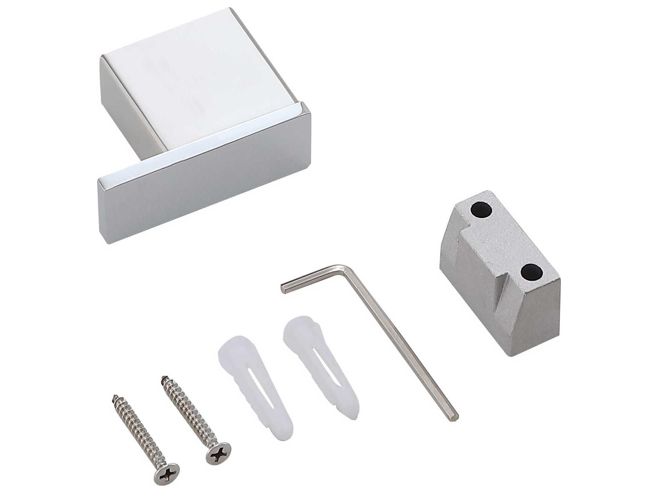 Elegant Lighting Sofia Chrome 4-Piece Bathroom Hardware Set