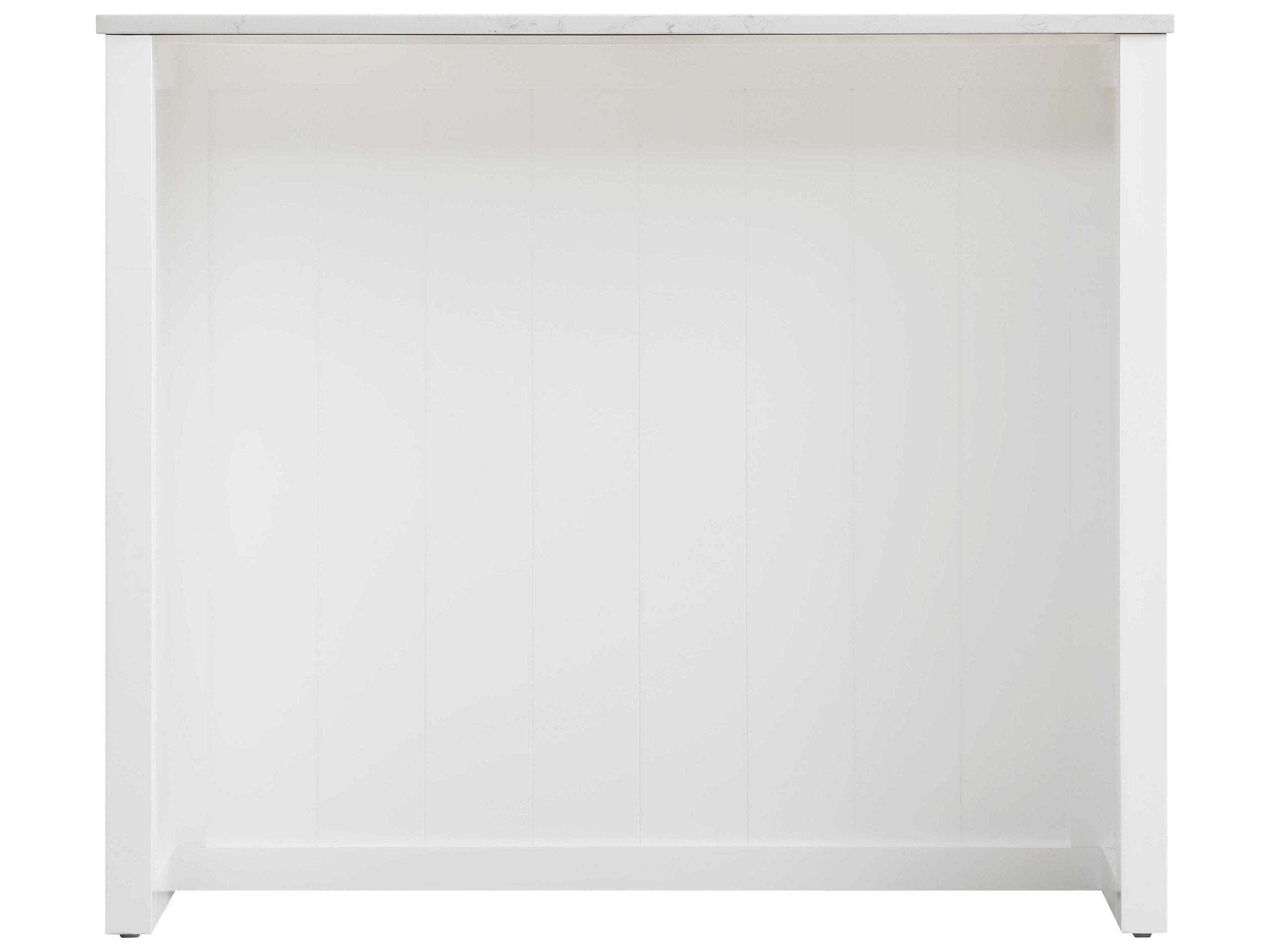 Elegant Lighting Osman Marble White Kitchen Island