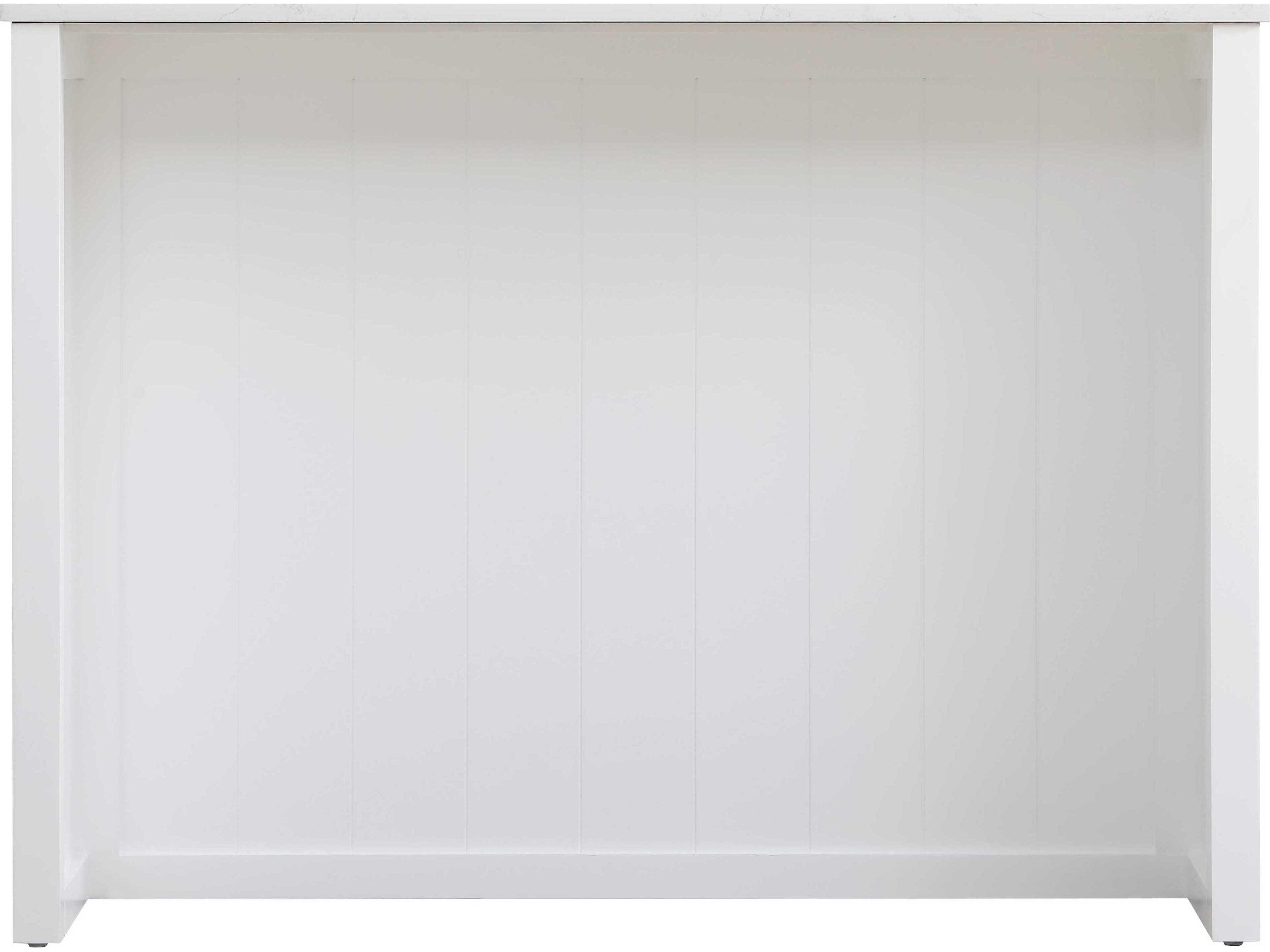 Elegant Lighting Porter Marble White Kitchen Island