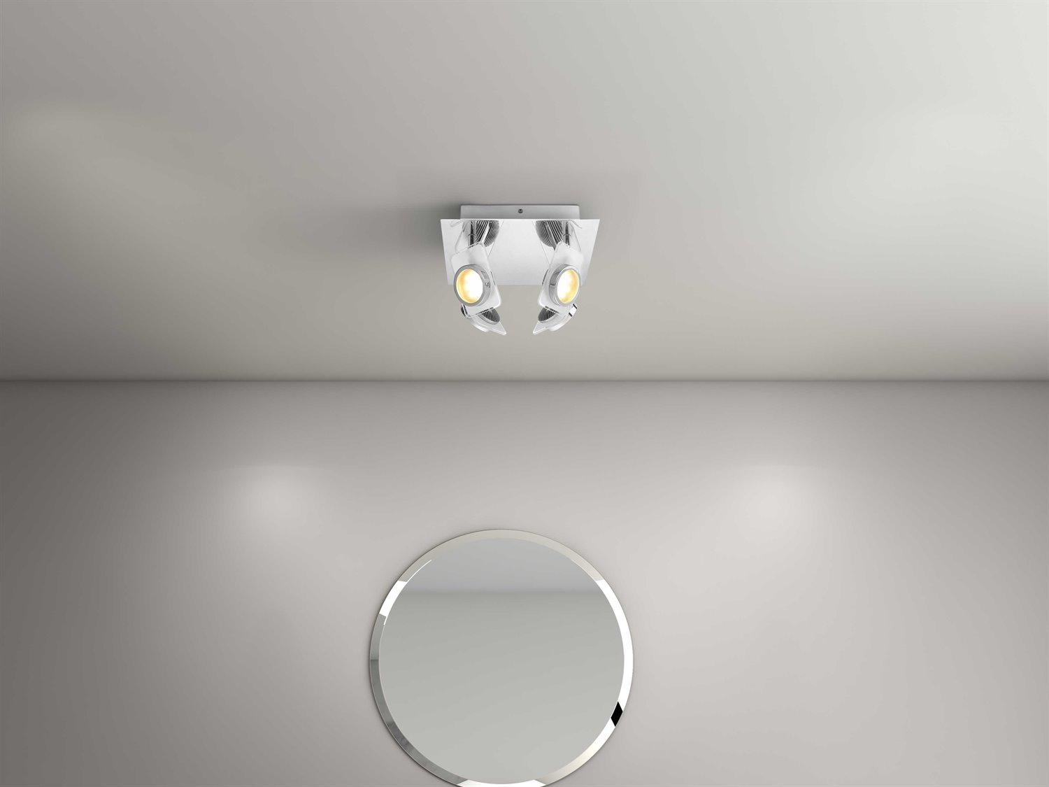 Eglo Tinnari 4-Light Chrome Track & Rail Light