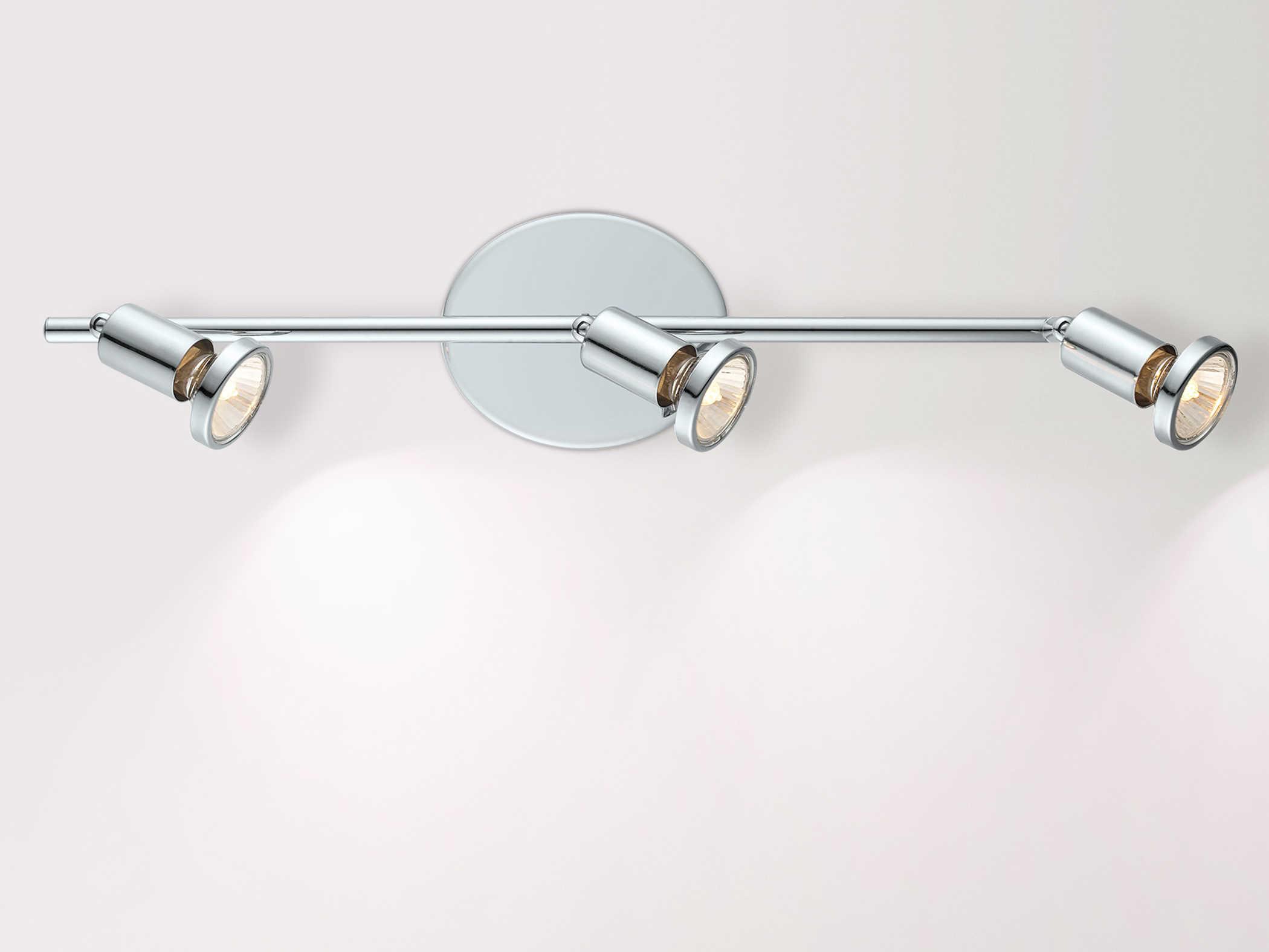 Eglo Buzz 3-Light Chrome Track & Rail Light