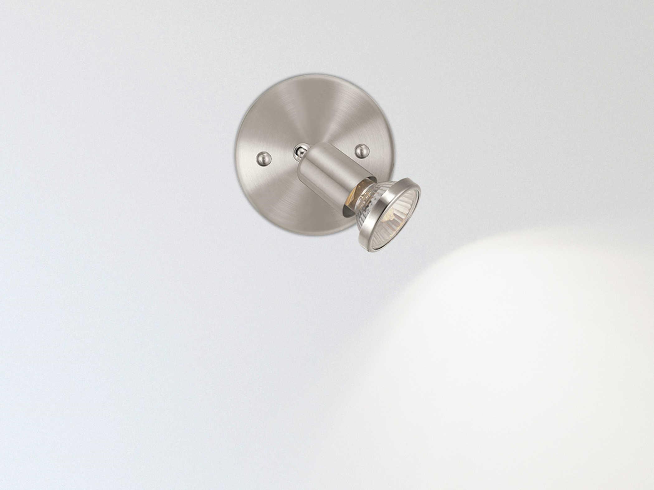 Eglo Buzz 1-Light Matte Nickel Wall Sconce