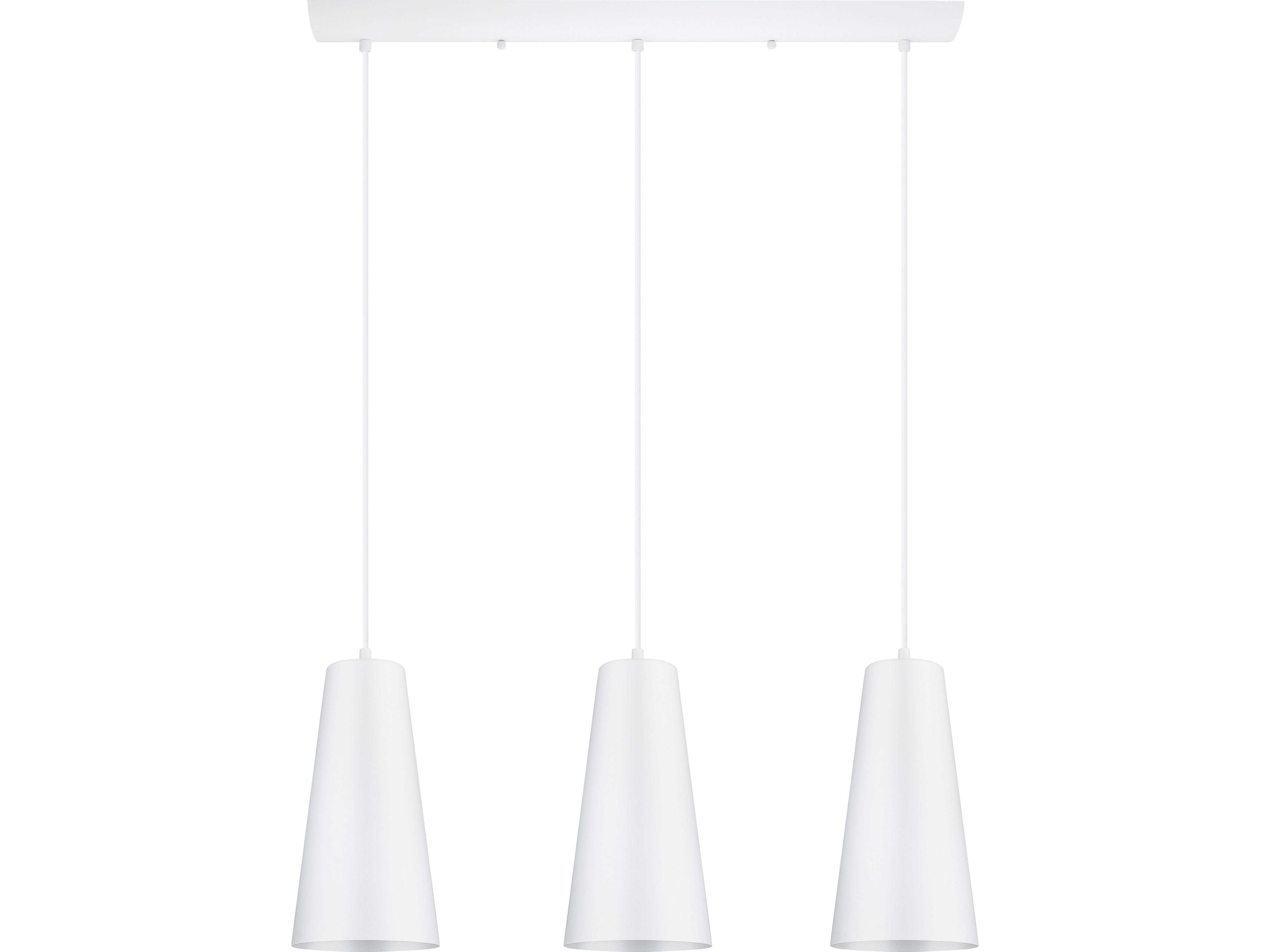 Eglo Pratella 3-Light White Island Pendant