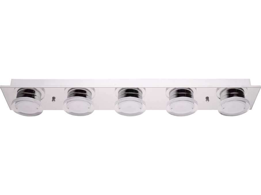 Eglo Cisterno 5-Light Chrome Vanity Light