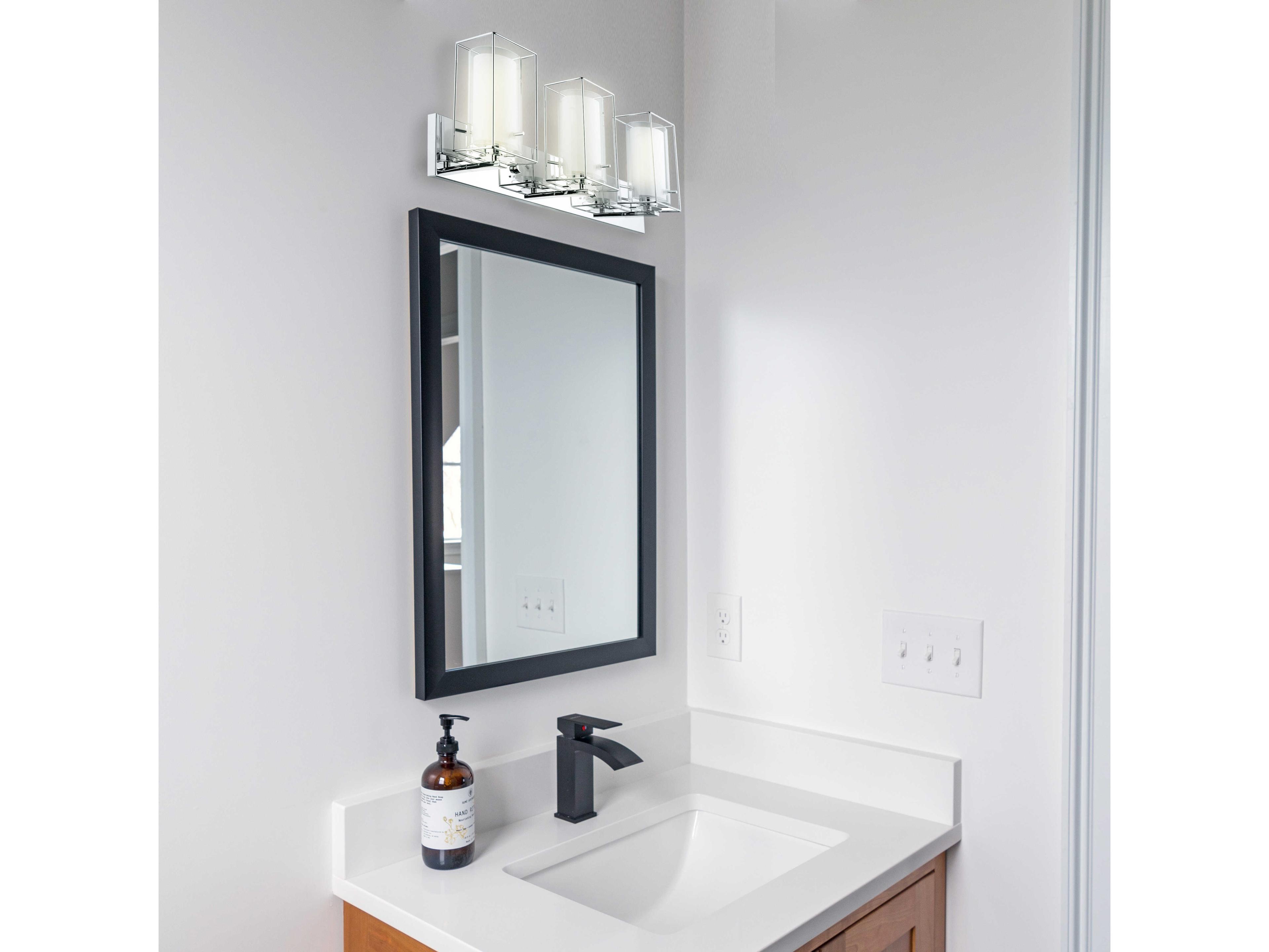 Eglo Iride 3-Light Chrome Vanity Light