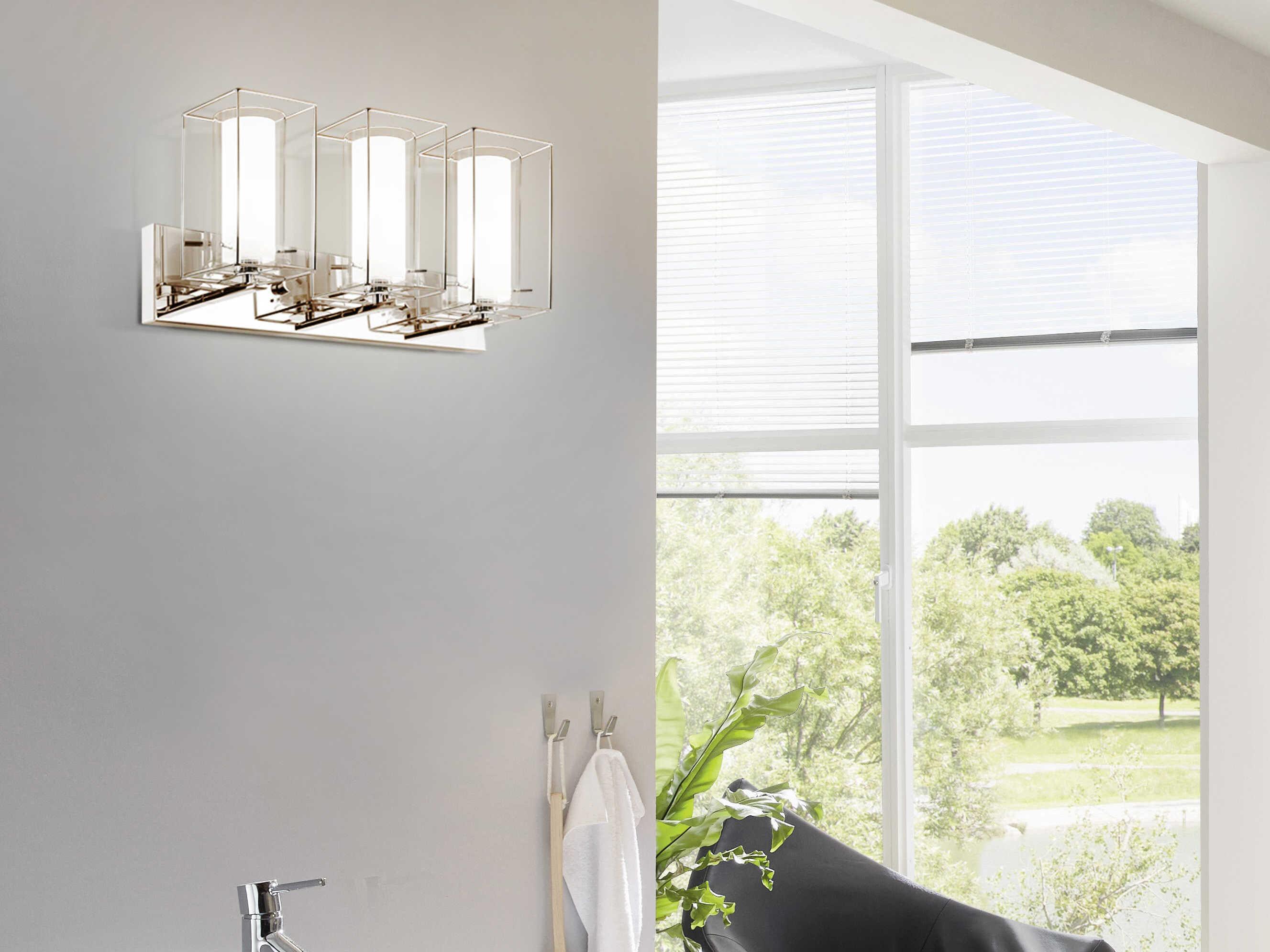 Eglo Iride 3-Light Chrome Vanity Light