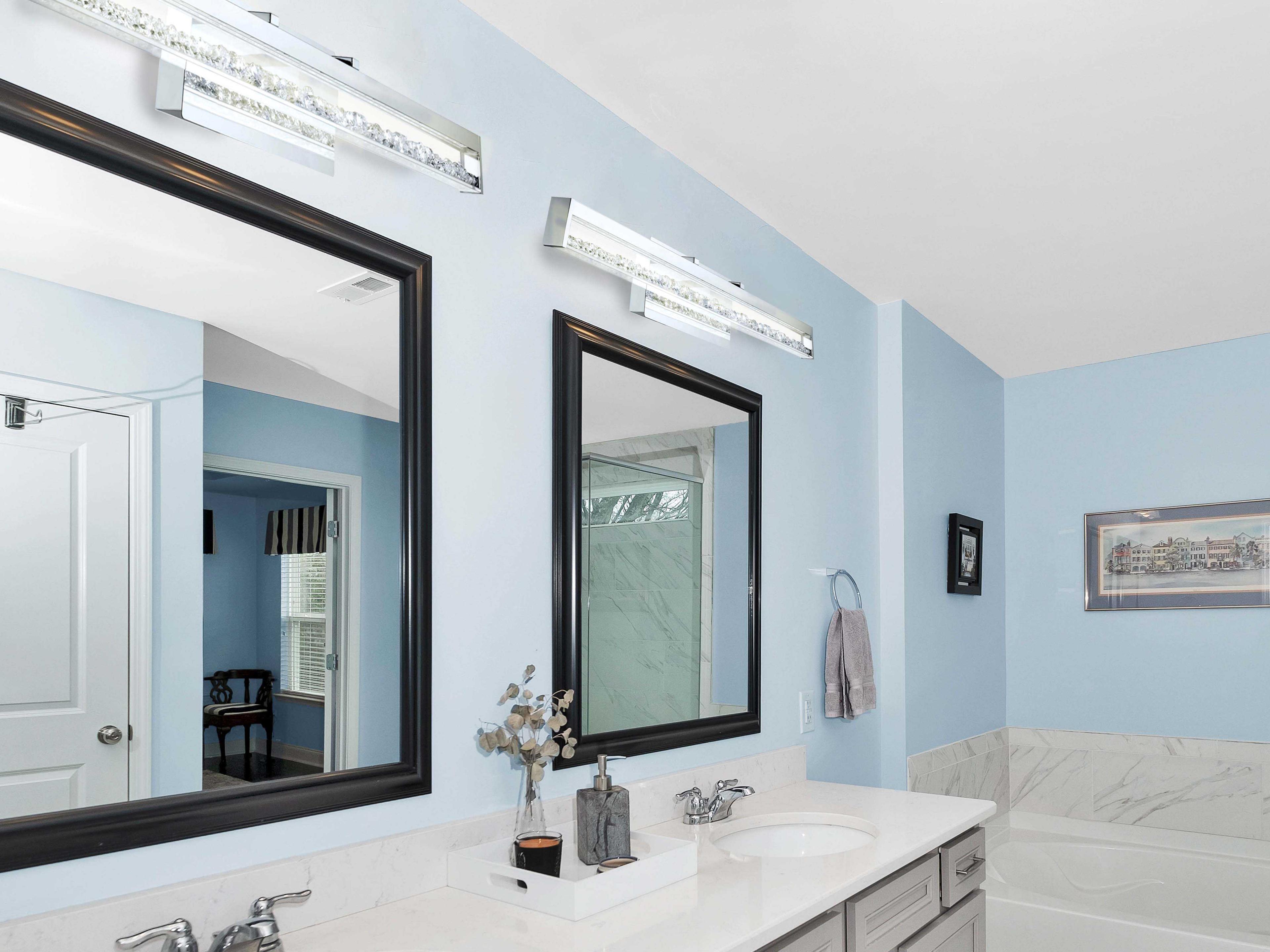 Eglo Cardito 1-Light Chrome Vanity Light