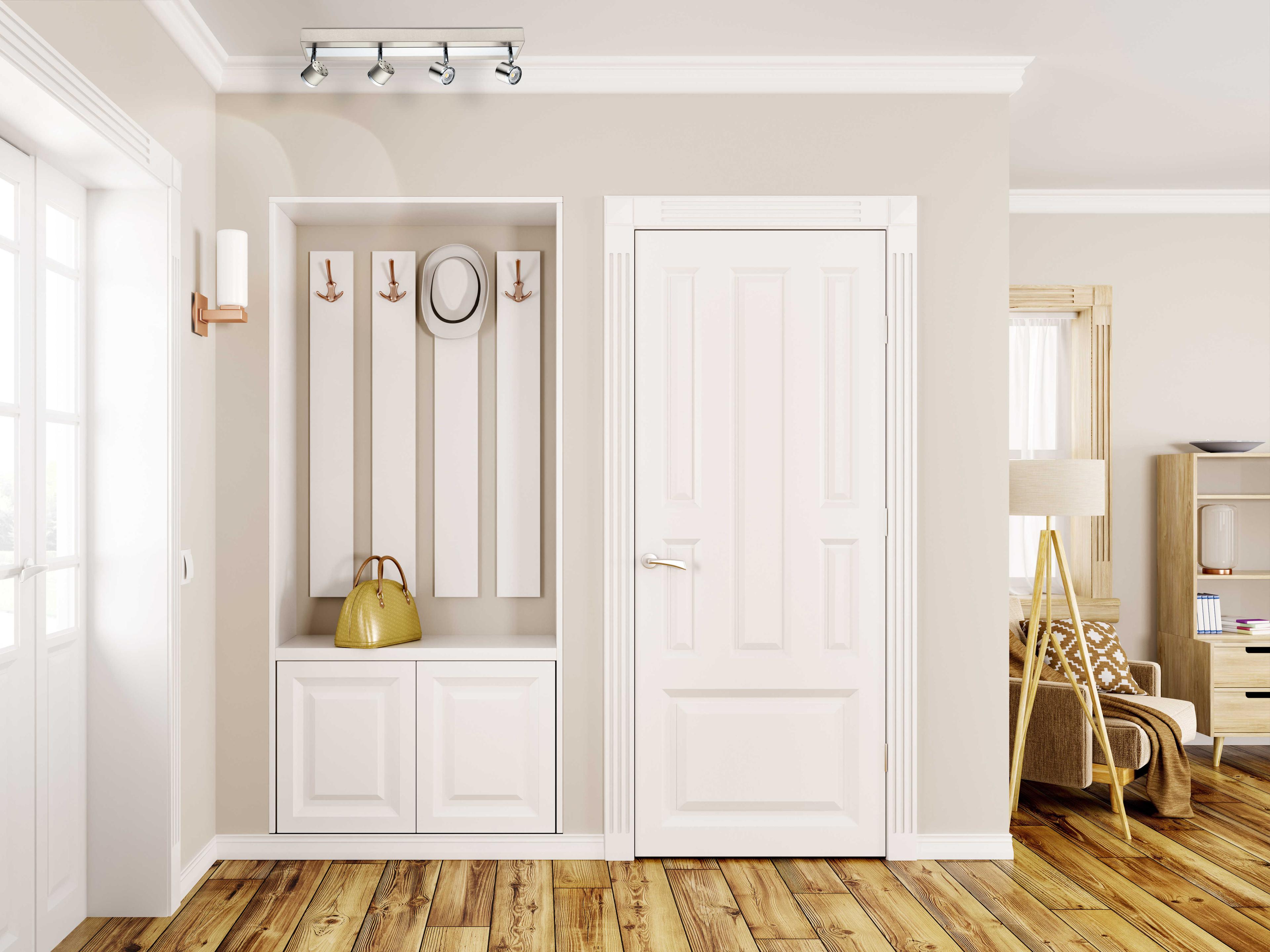 Eglo Pierino 4-Light Matte Nickel Chrome Round Track & Rail Light