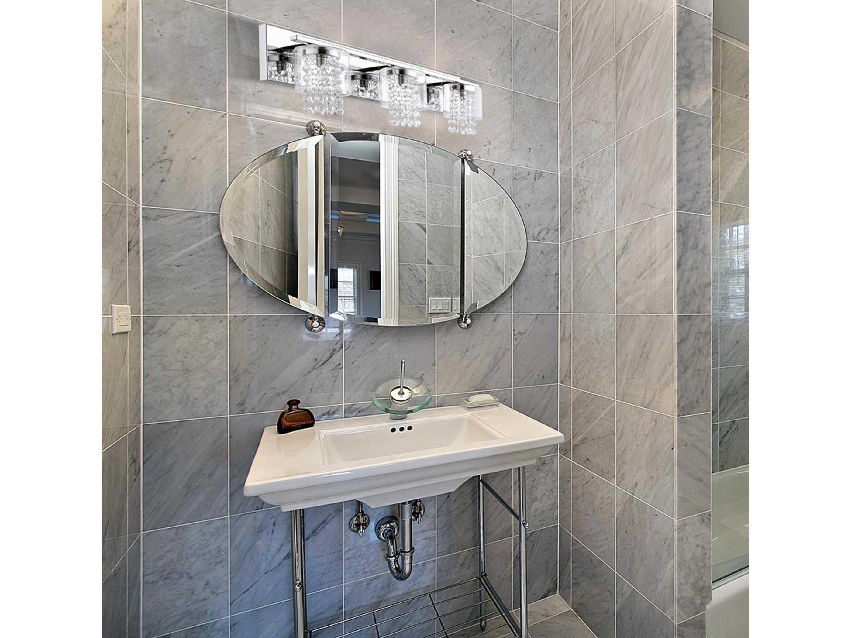 Eglo Kissling 3-Light Polished Chrome Vanity Light