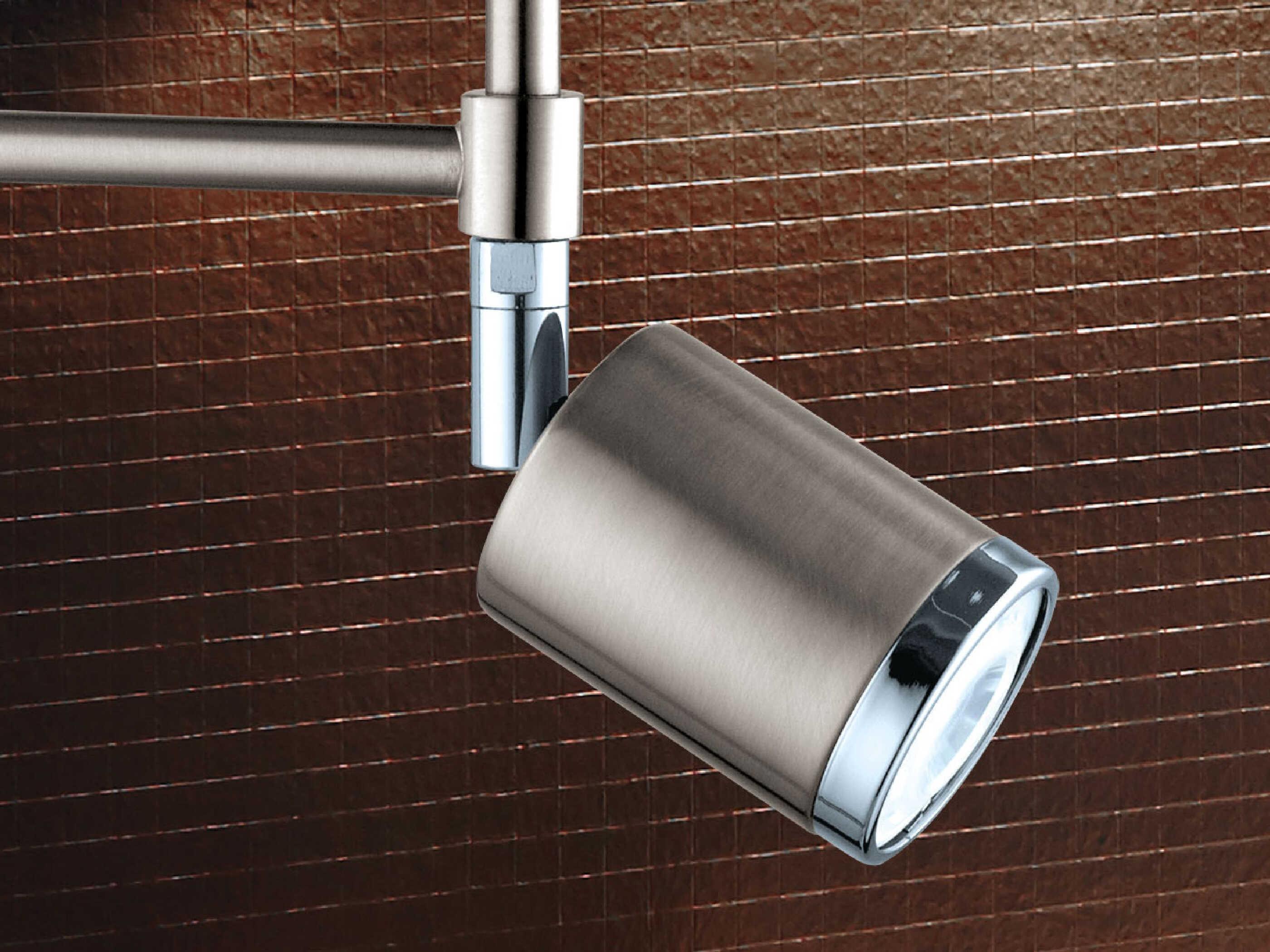 Eglo Santander Matte Nickel Grey Exterior Silver Interior Fabric Floor Lamp