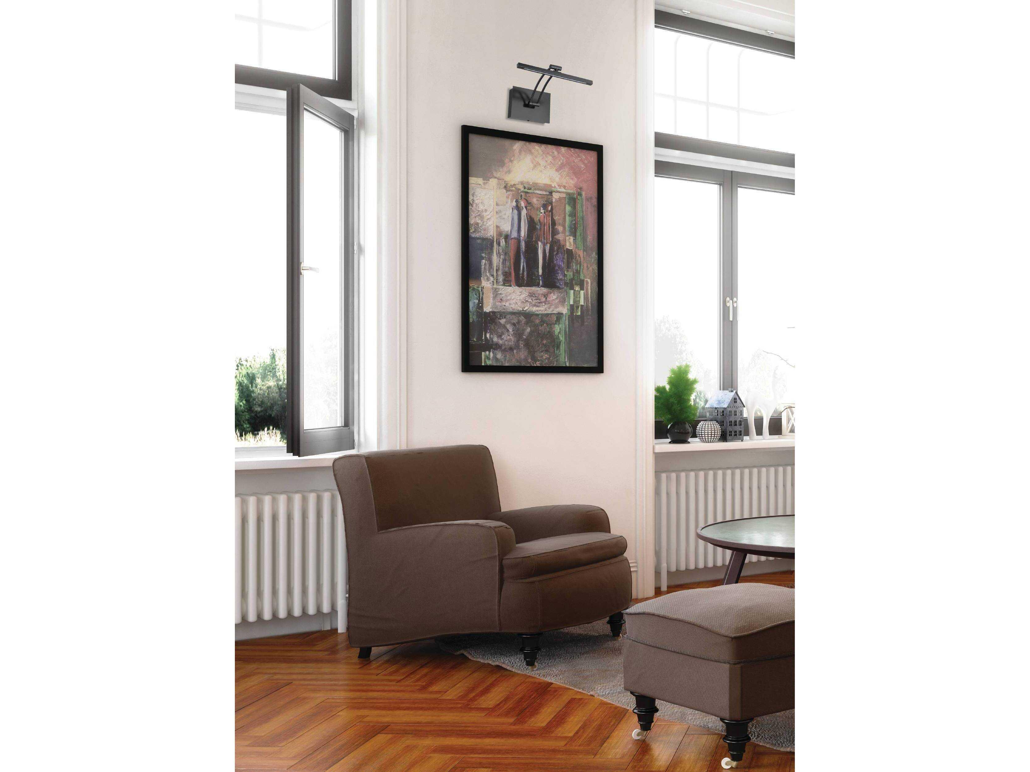 Eglo Doreen 1-Light Black Picture Light