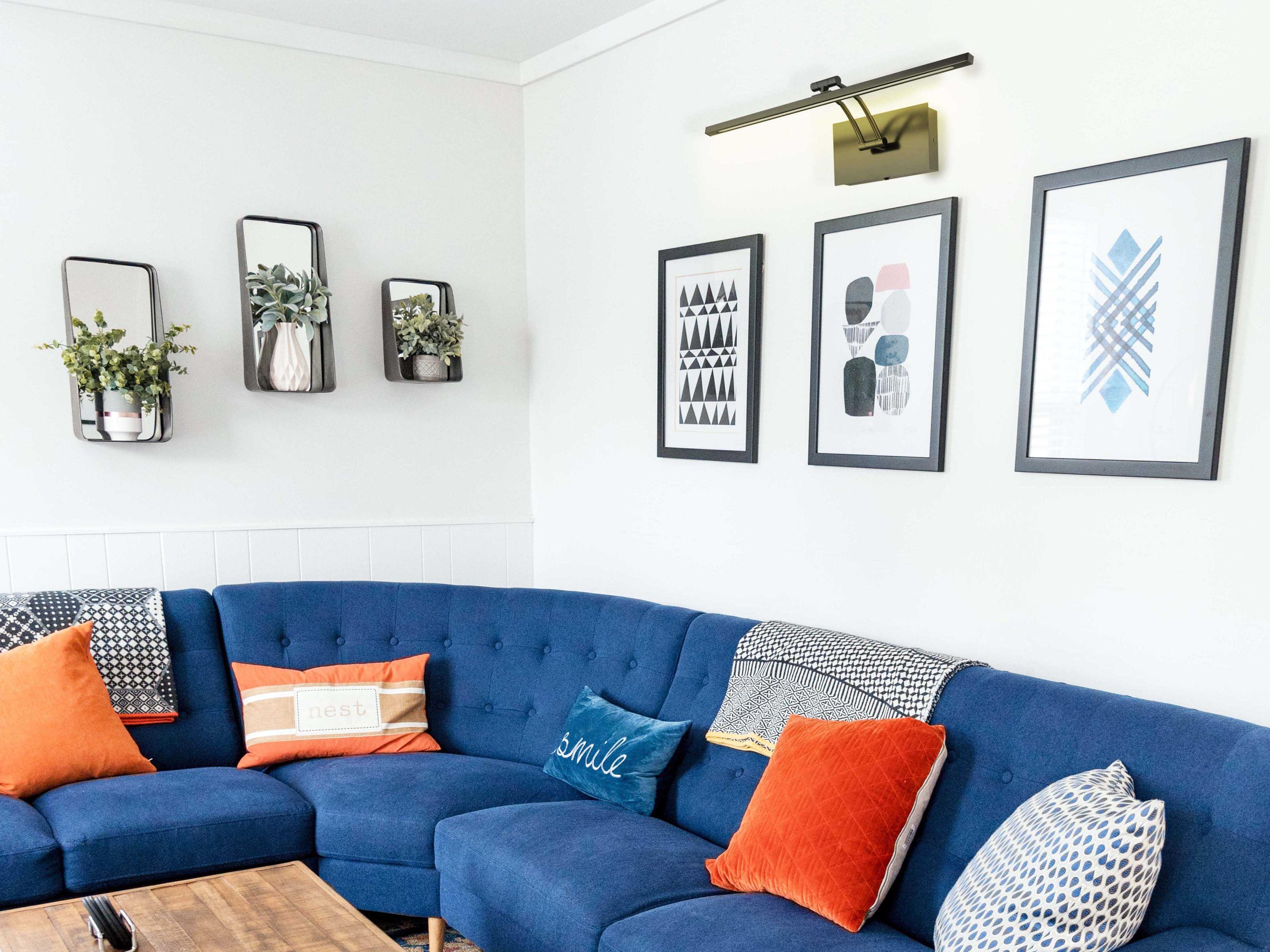 Eglo Doreen 2-Light Matte Black Picture Light