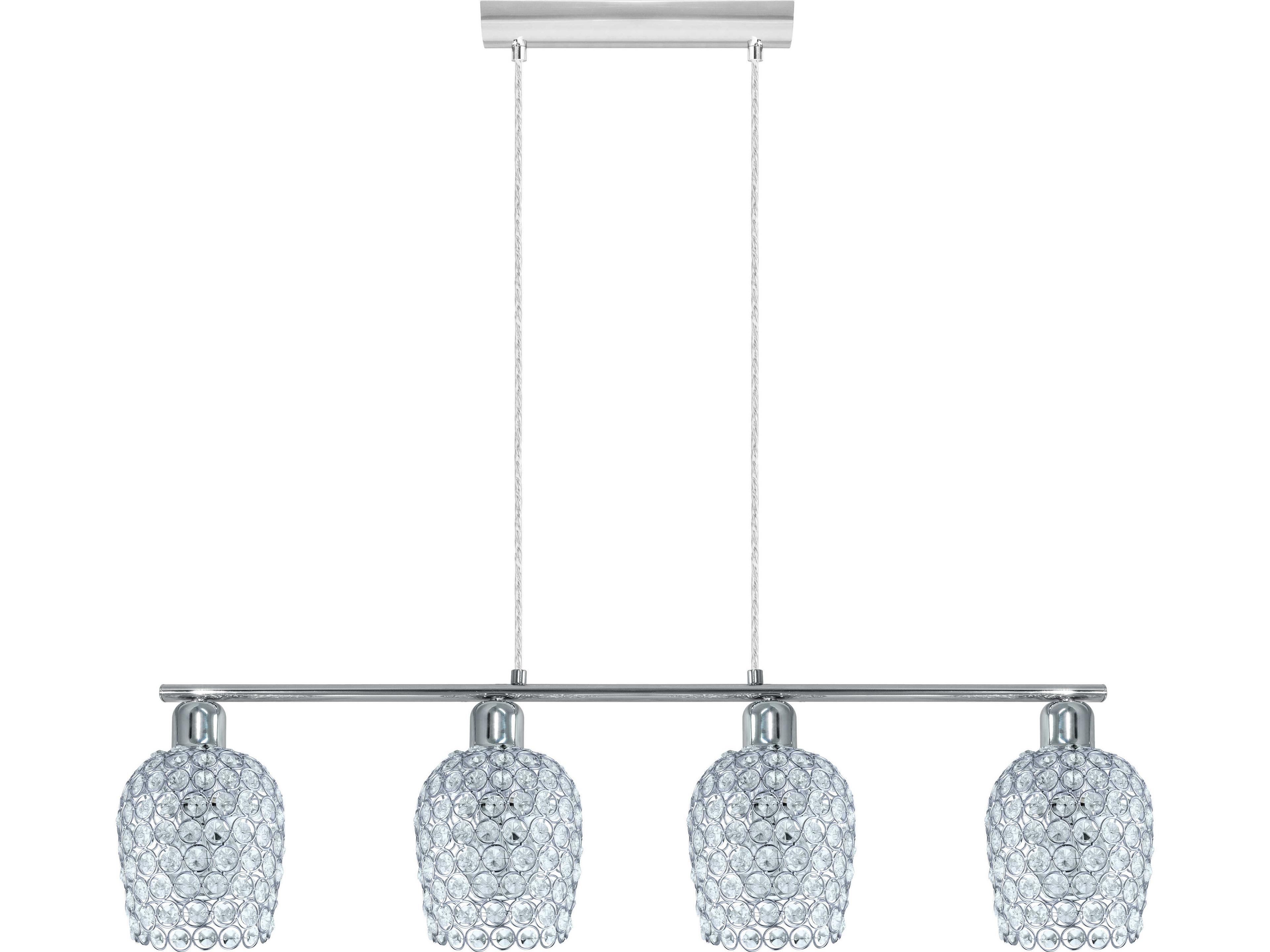 Eglo Bonares 3-Light Chrome Island Pendant