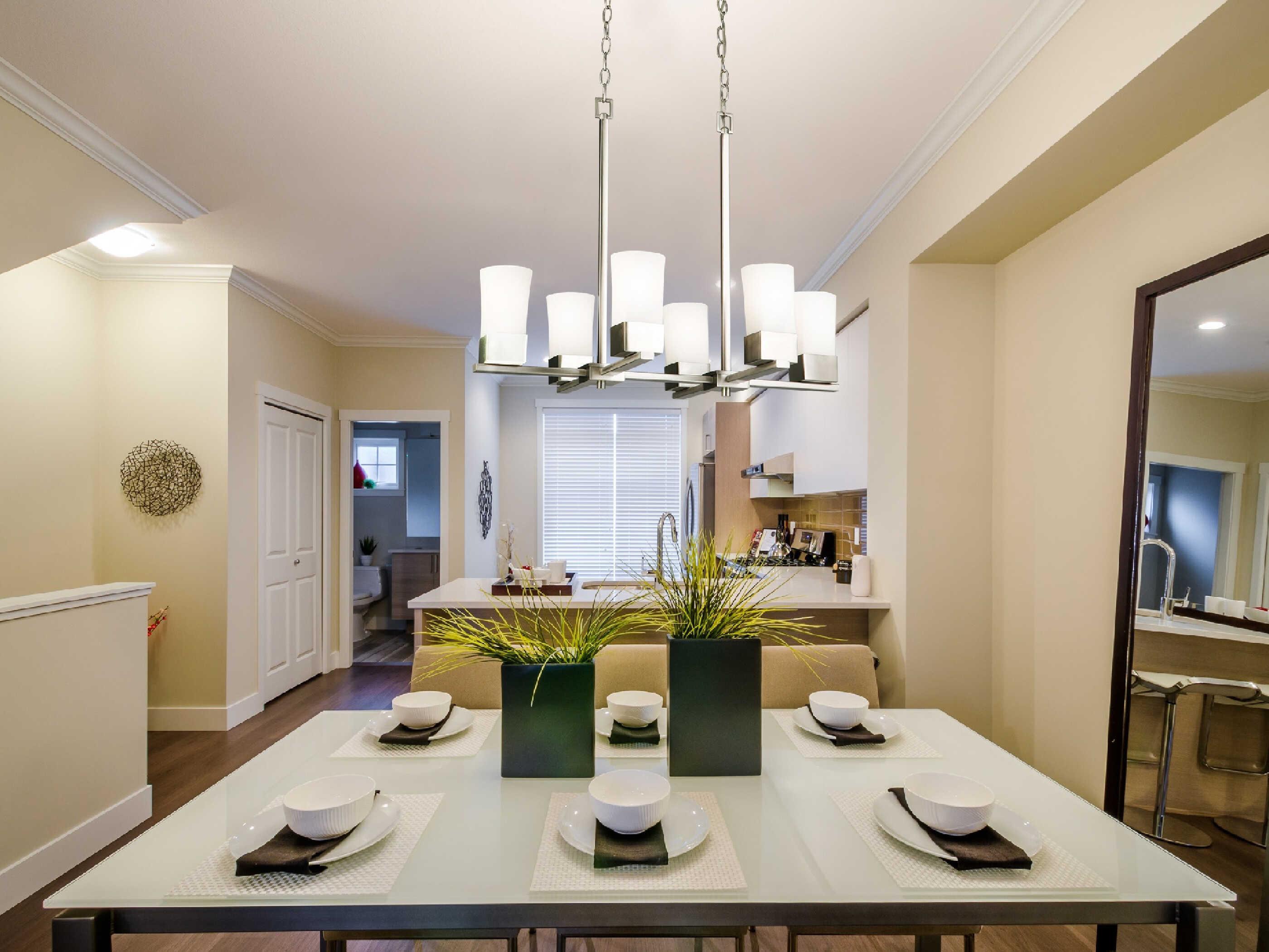 Eglo Ciara Springs 6-Light Brushed Nickel Island Pendant