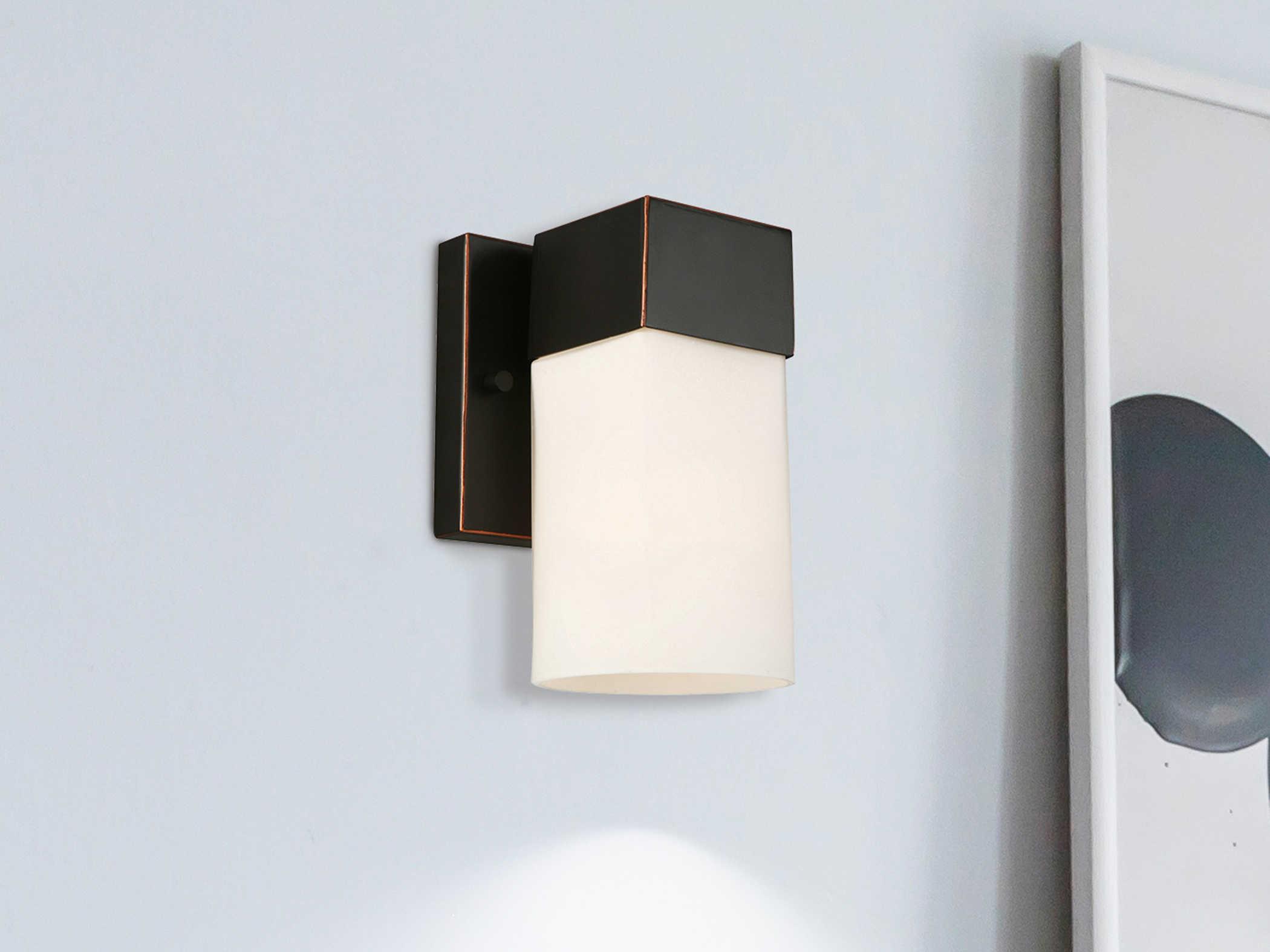 Eglo Ciara Springs 1-Light Oil Rubbed Bronze Wall Sconce