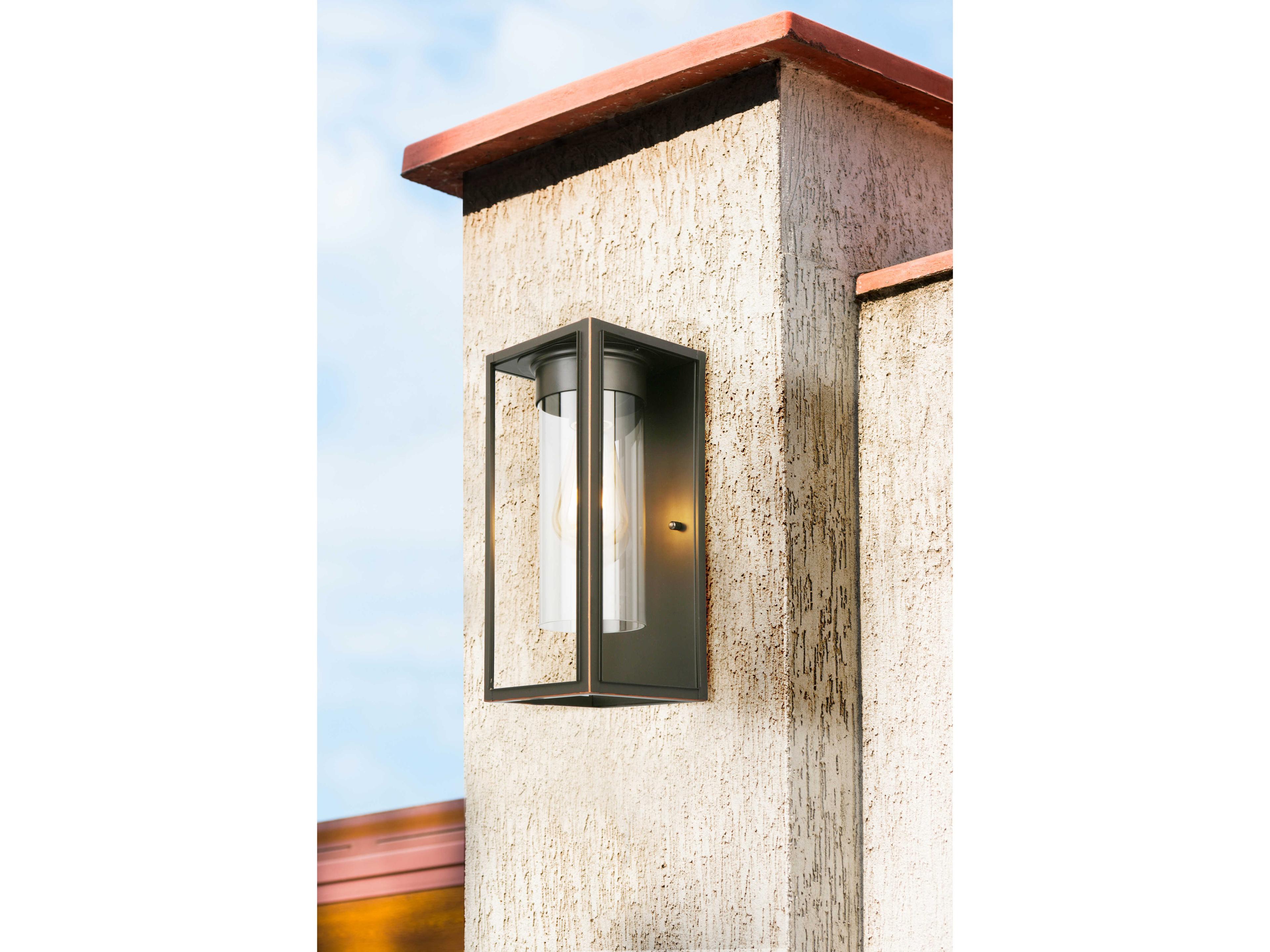 Eglo Walker Hill 1-Light Outdoor Wall Light