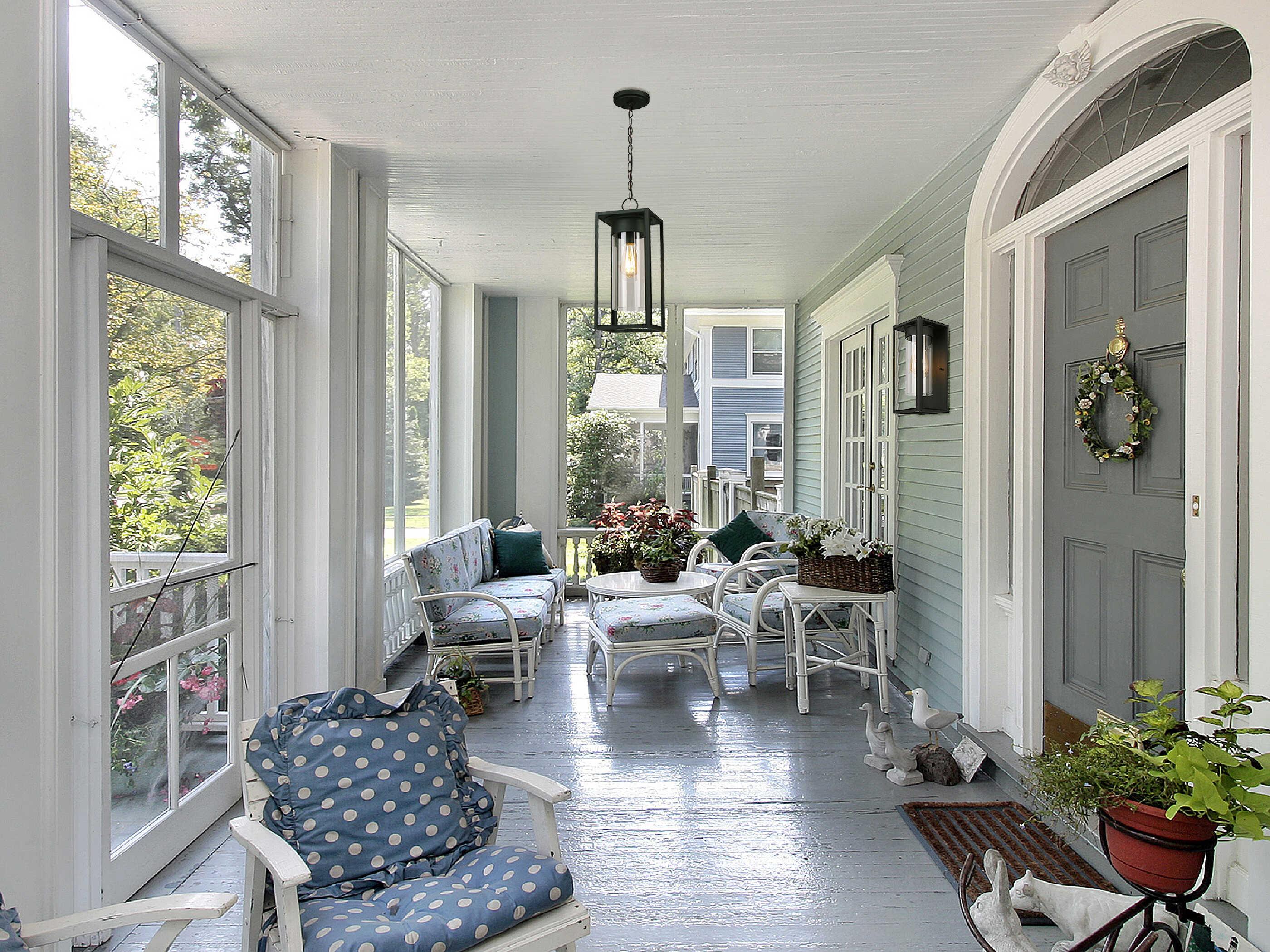 Eglo Walker Hill 1-Light Outdoor Wall Light