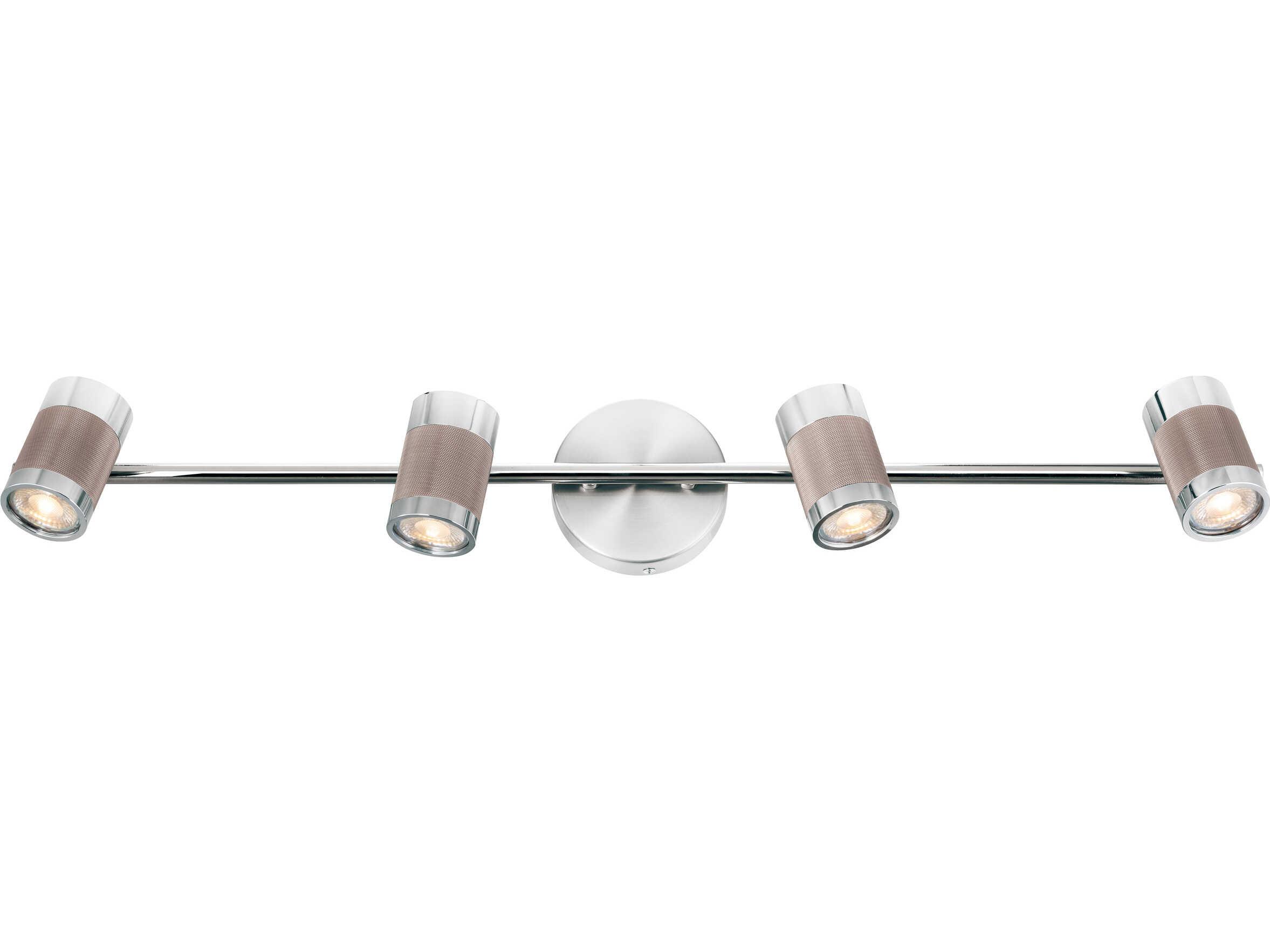 Eglo Savannah 4-Light Chrome Track & Rail Light