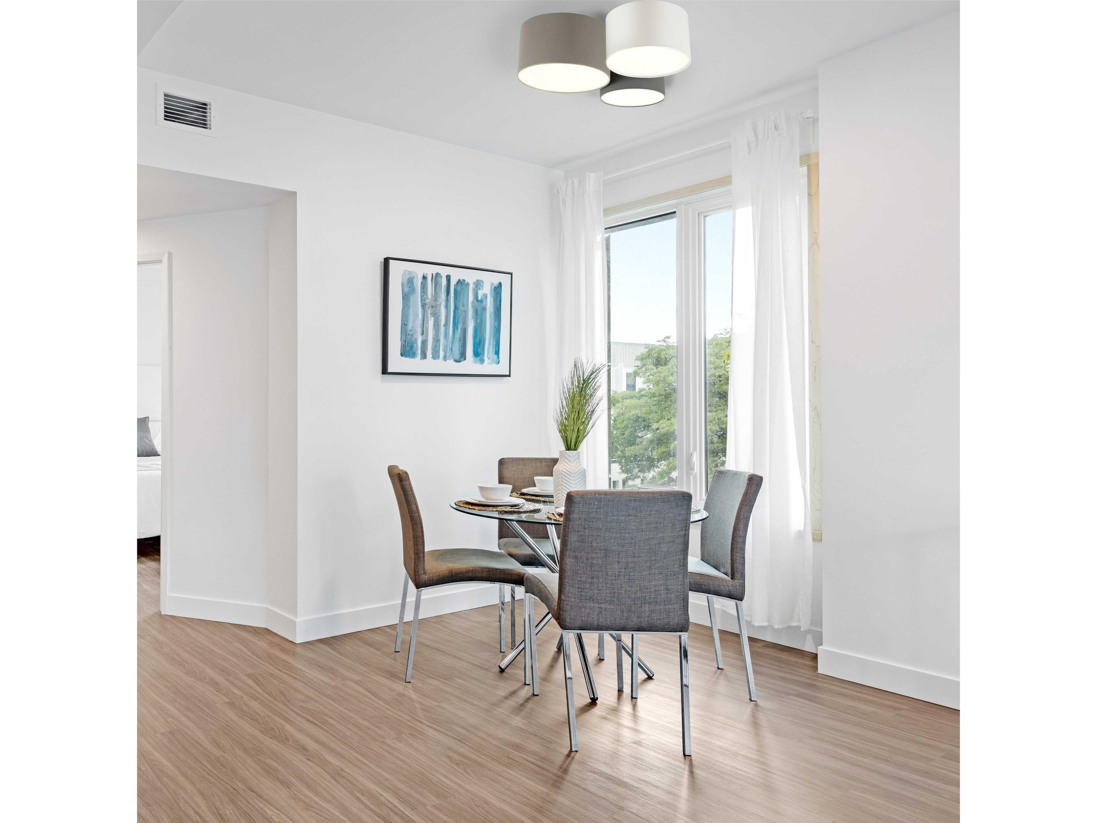 Eglo Pastore 3-Light Taupe White Grey Round Flush Mount