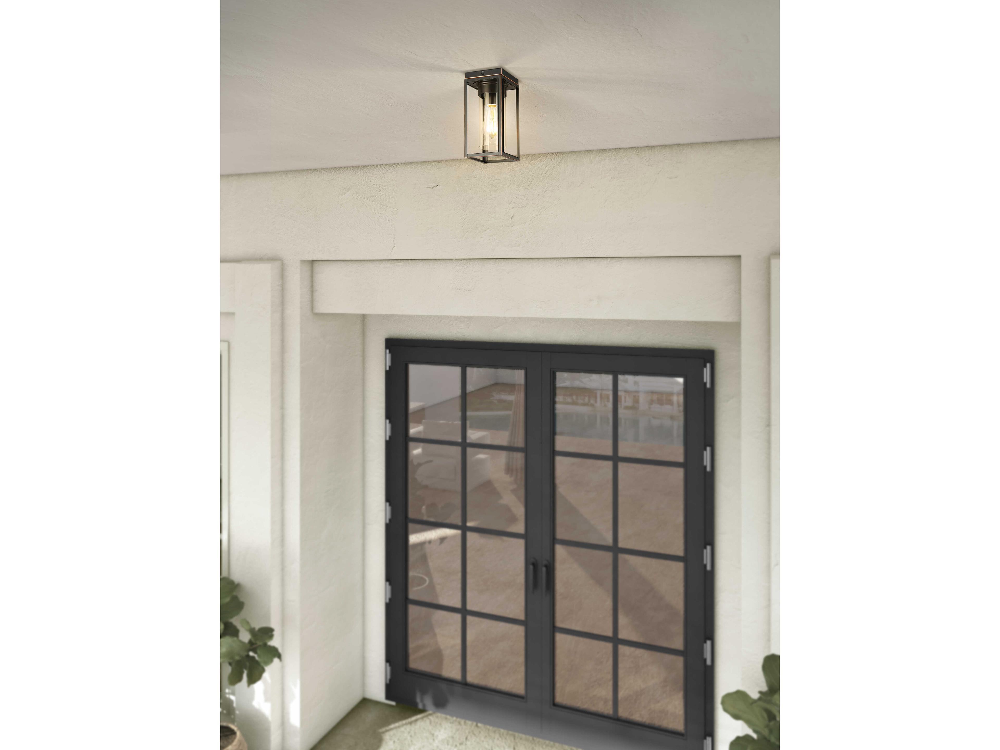 Eglo Walker Hill 1-Light Outdoor Ceiling Light
