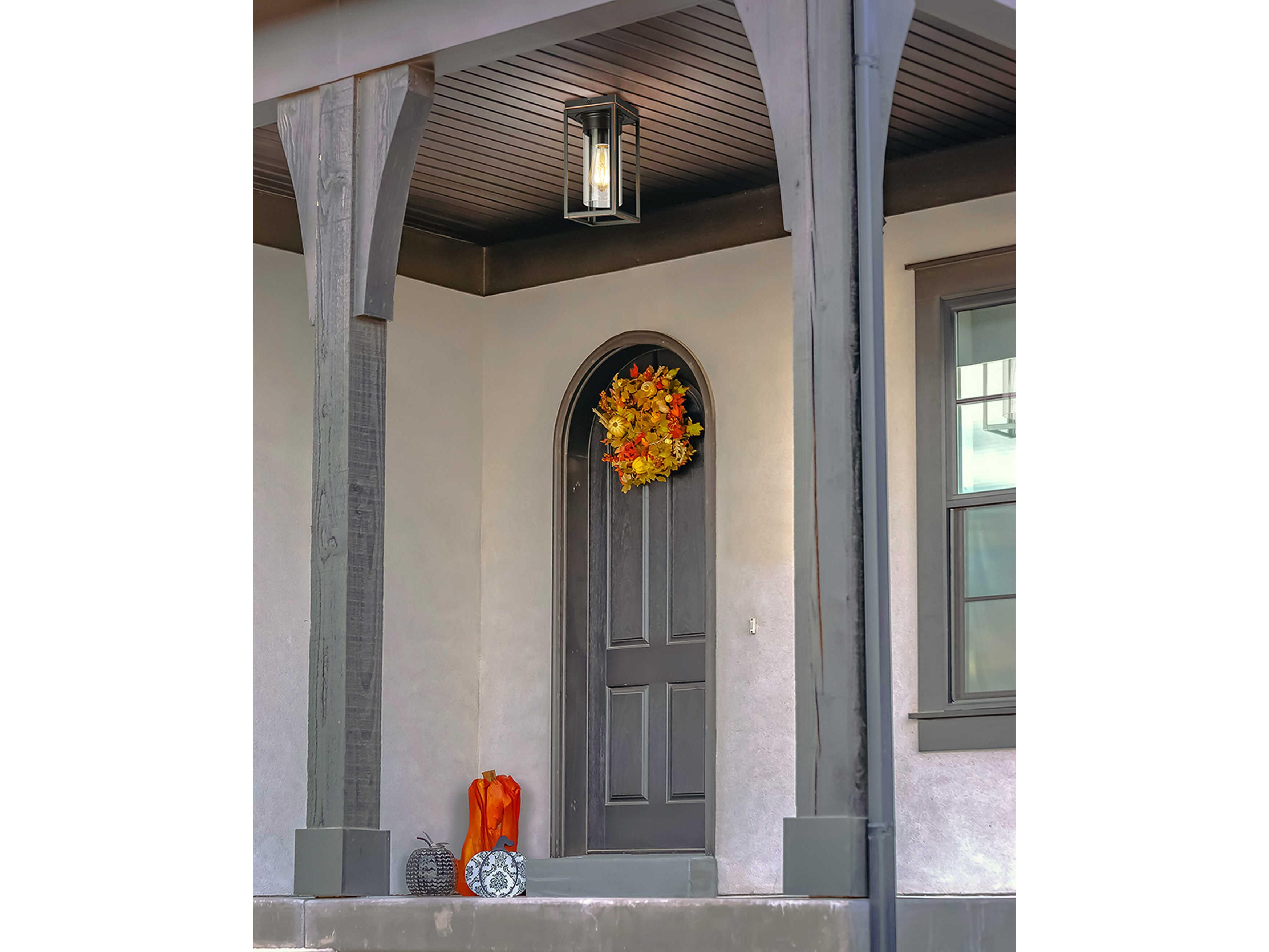 Eglo Walker Hill 1-Light Outdoor Ceiling Light