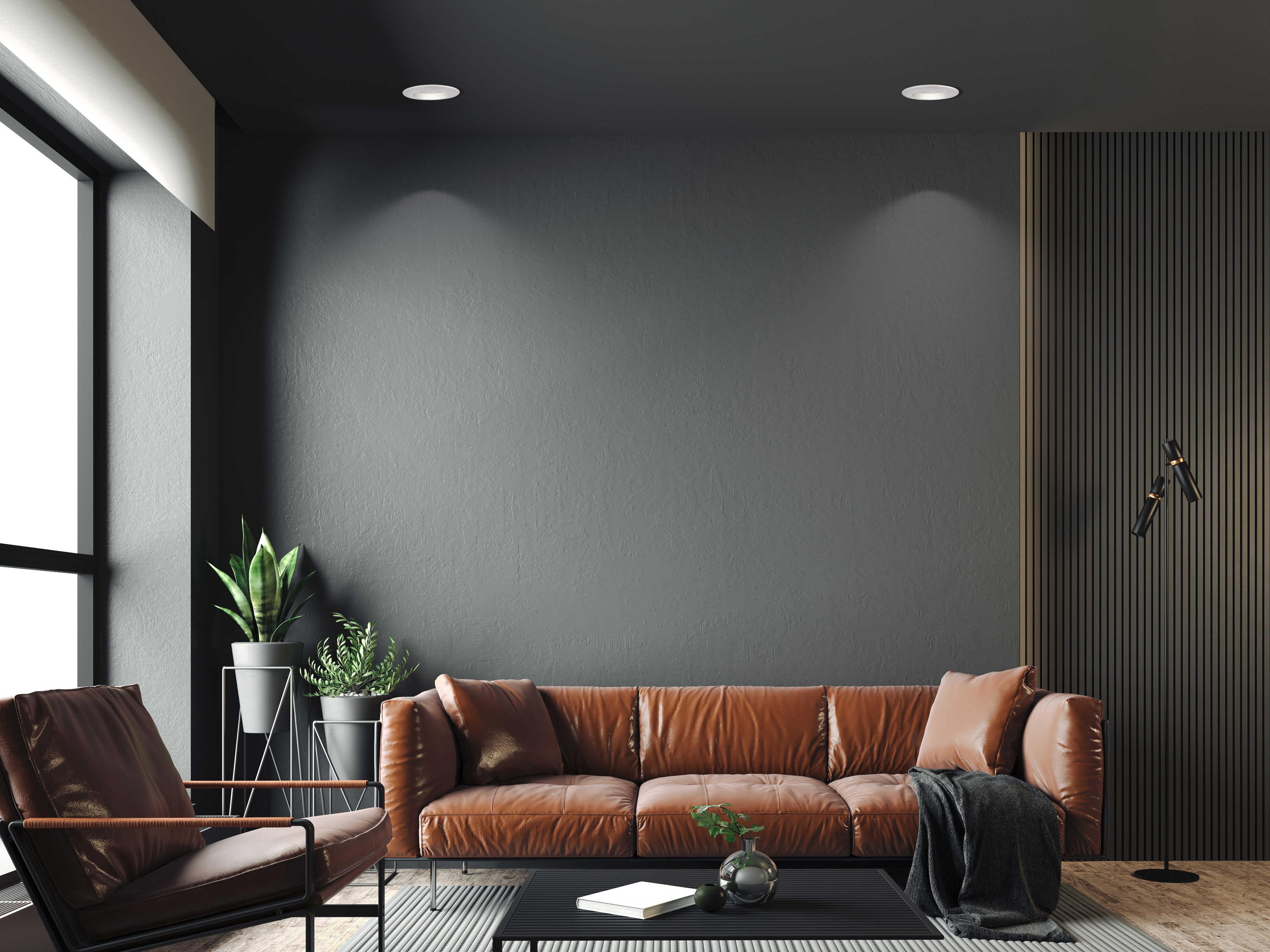 Eglo Retro Fit 1-Light White Round Recessed Light