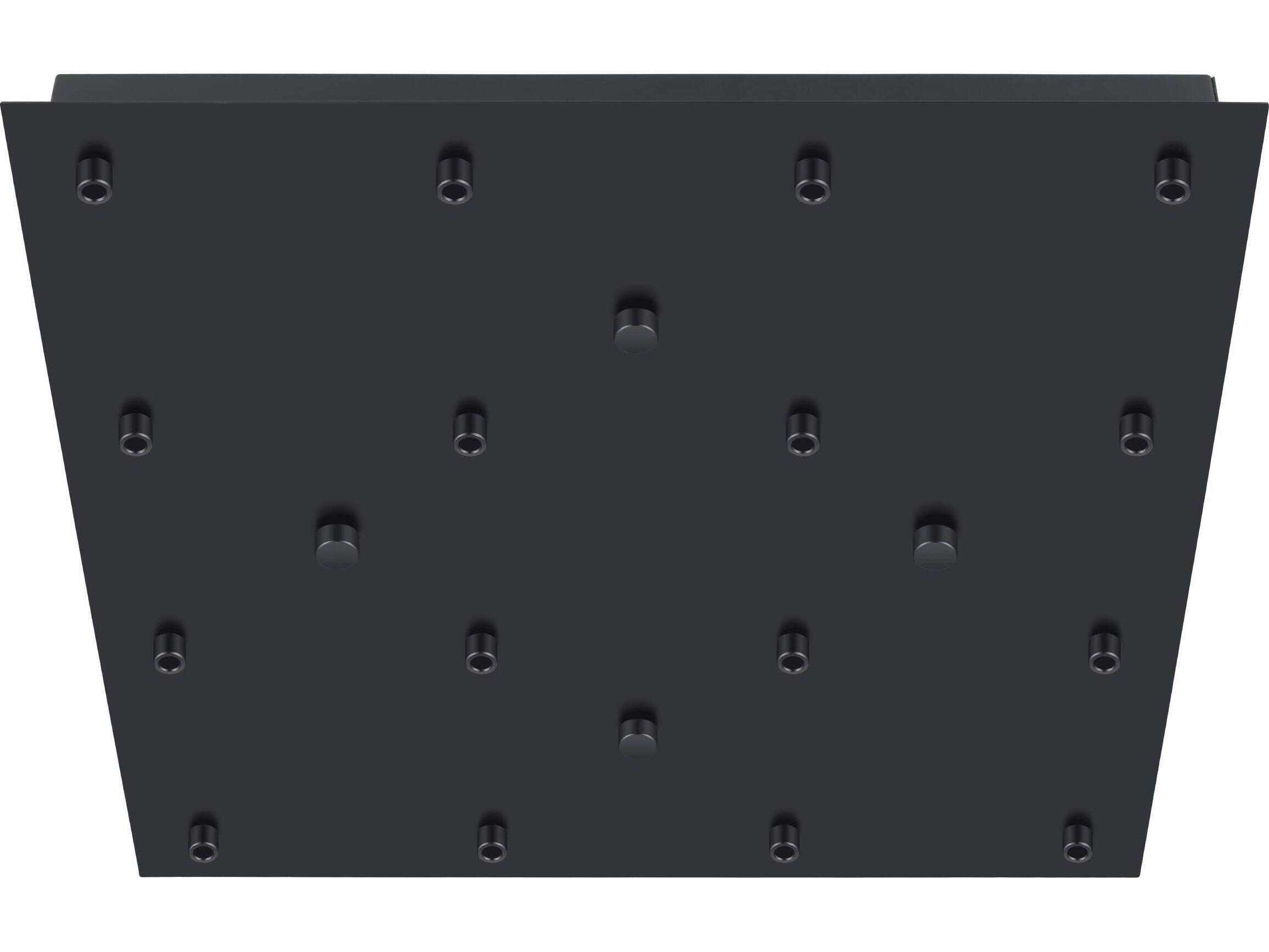 Eglo Canopy Black 16-Light Square Canopy