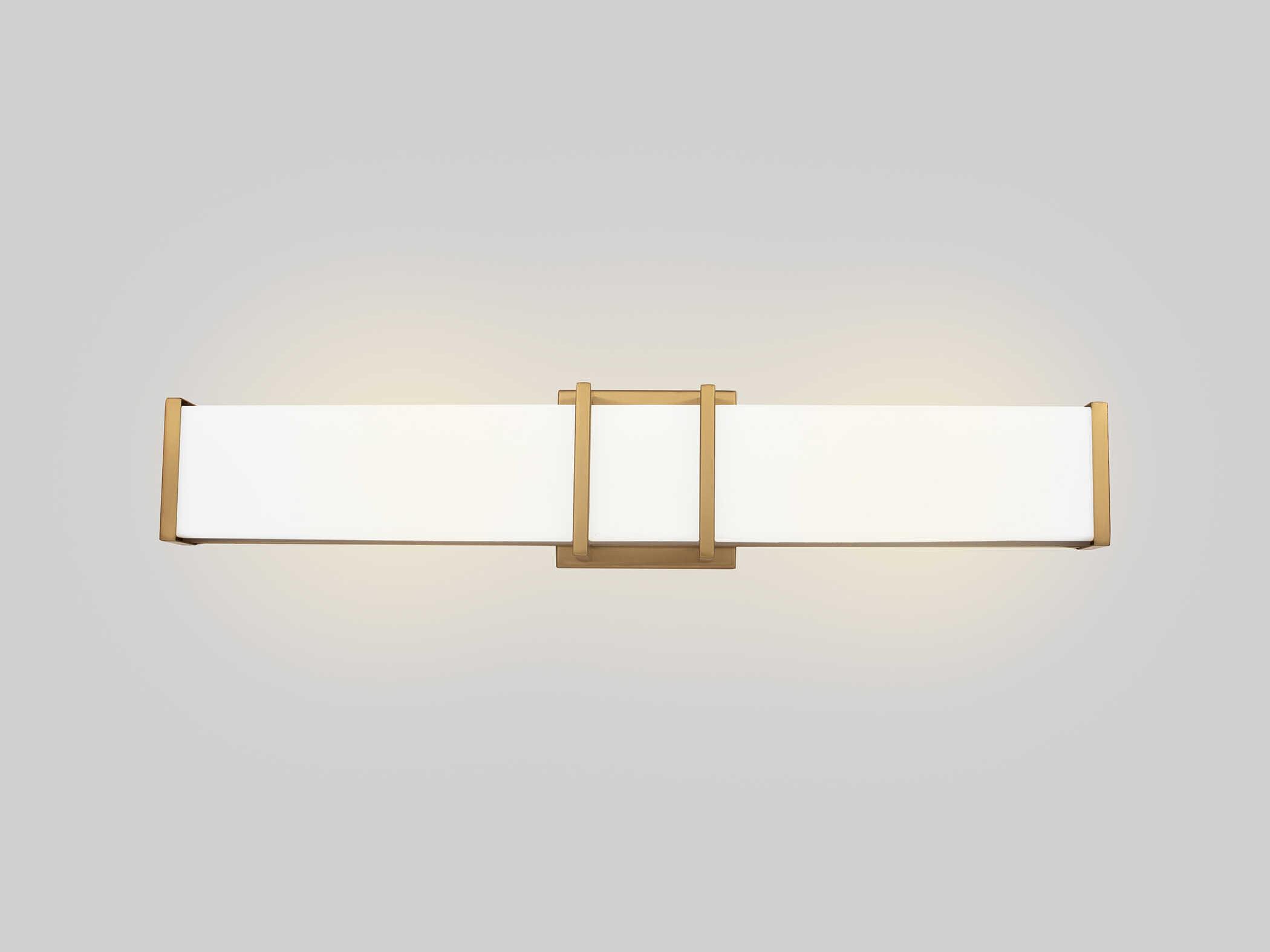 Eglo Tomero 1-Light Brushed Gold Vanity Light